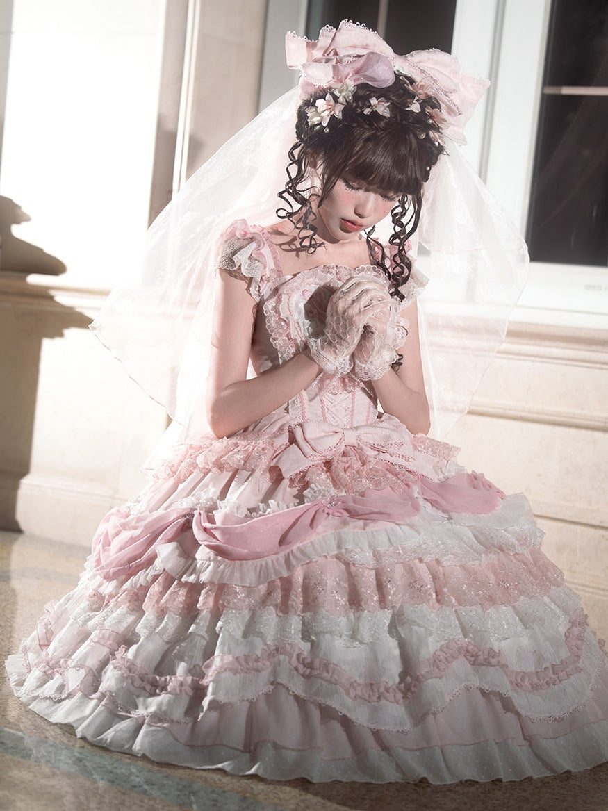 Wedding Poem Lolita JSK Wedding Dress