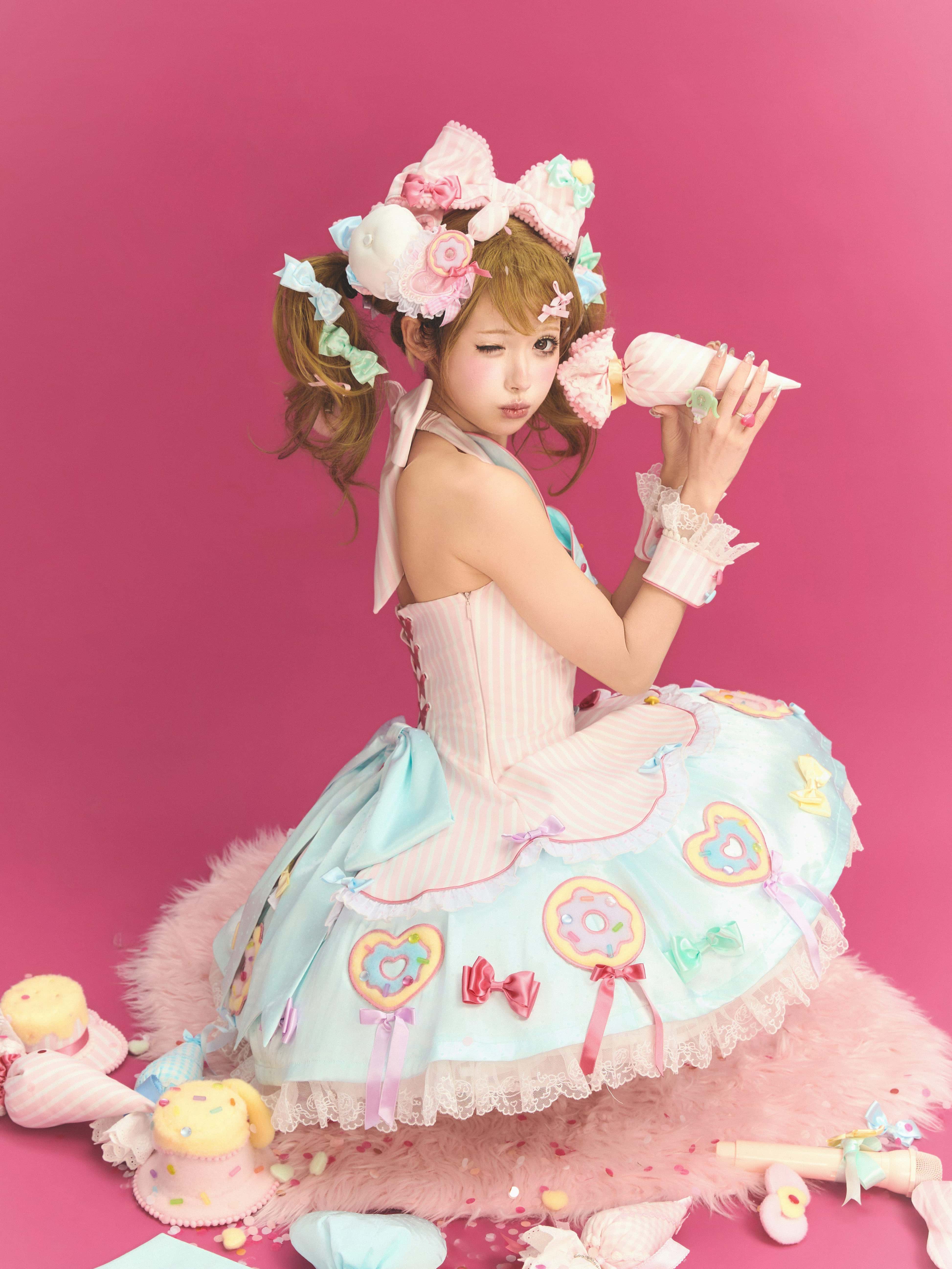 Robe JSK Miss Donut Lolita