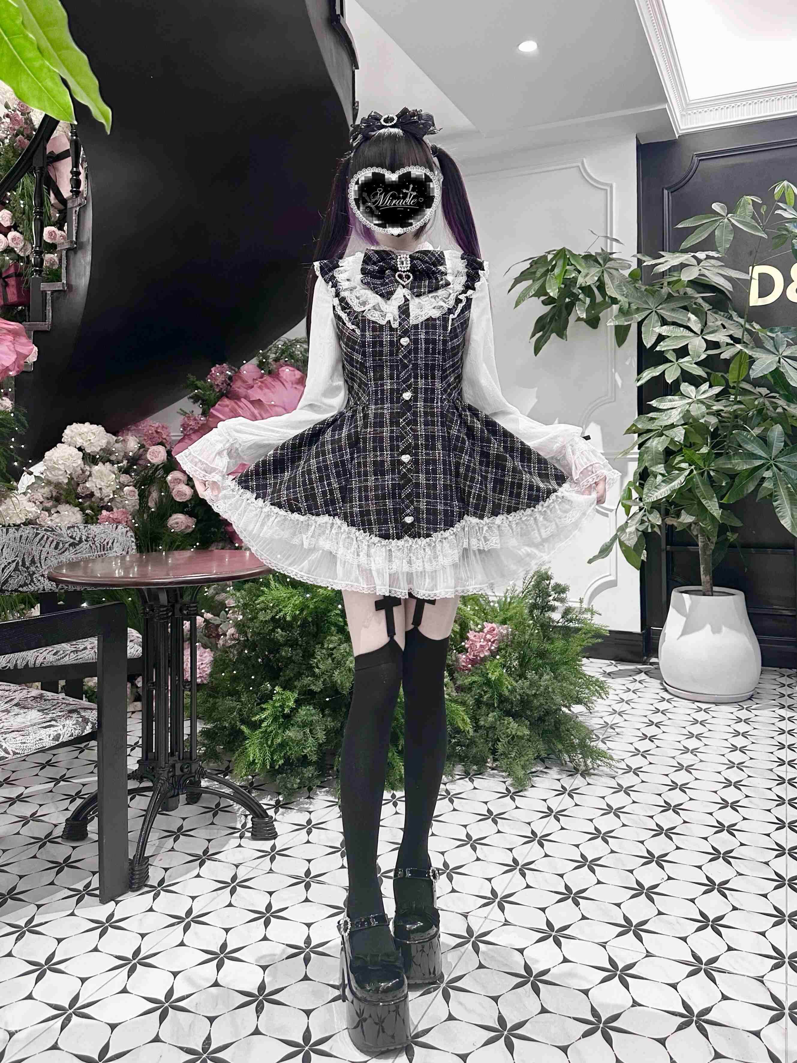 Moon Eclipse Doll Ryousangata Lace Outfit Set