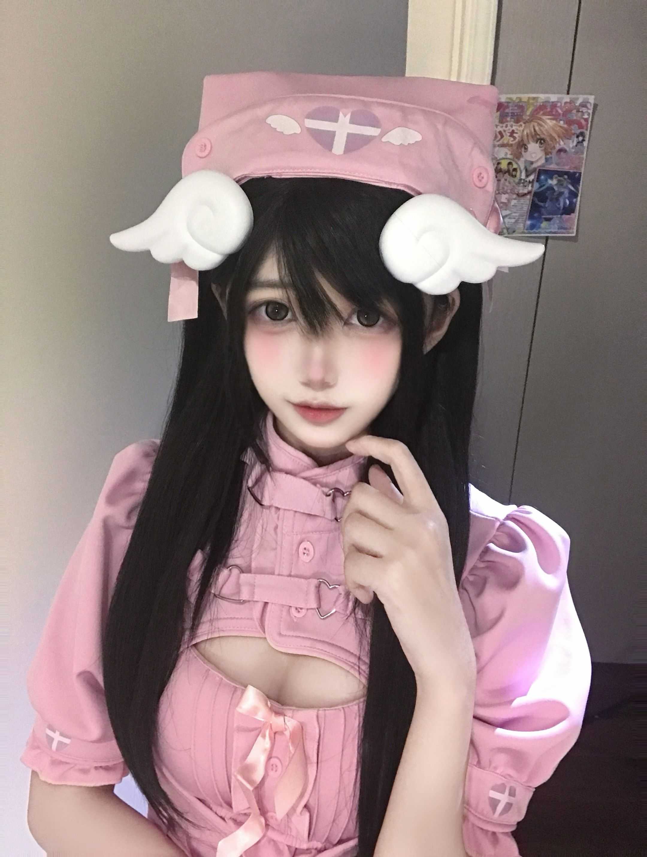 Lolita Harajuku Kawaii Angel Wing Hair Clip LE6009