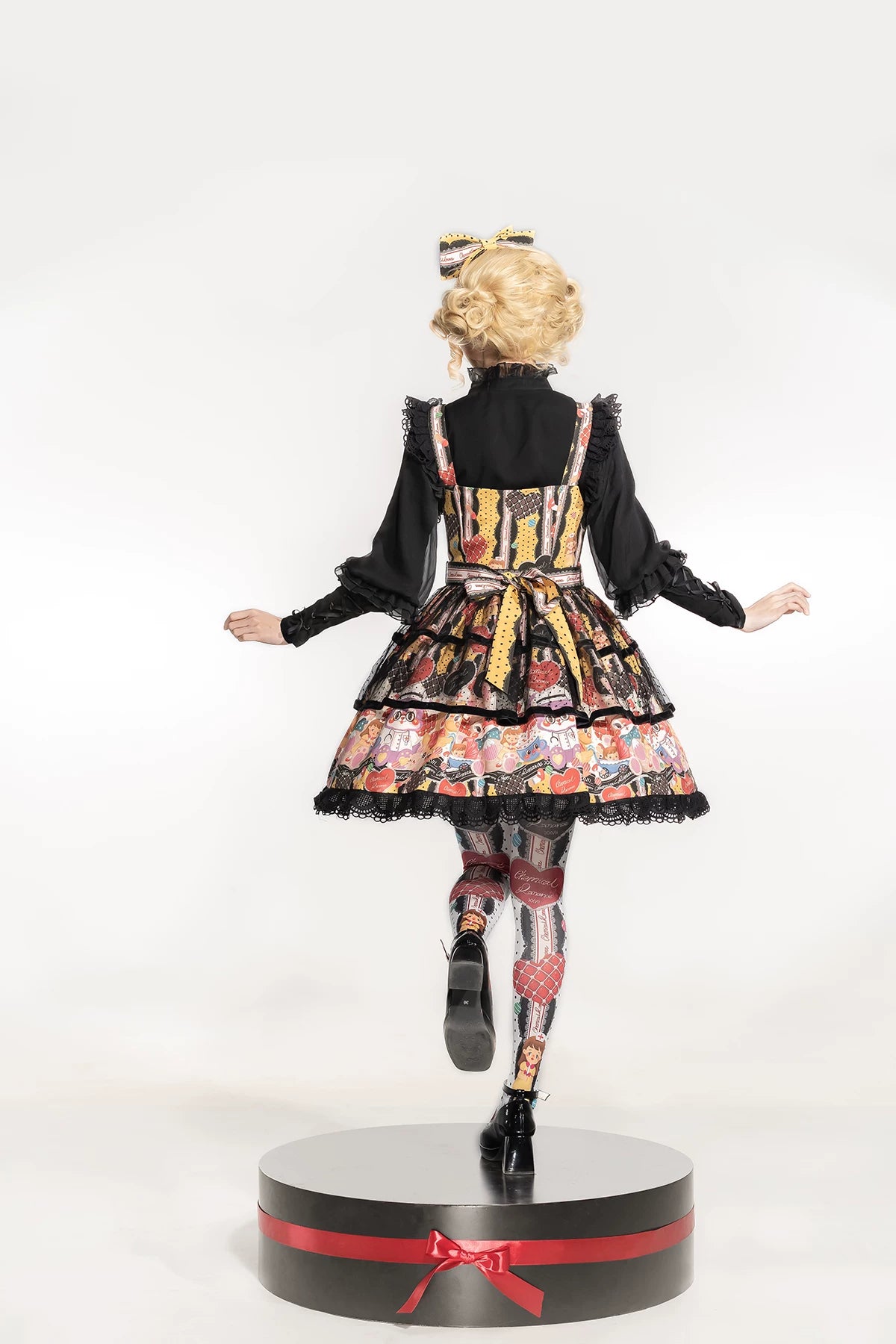 Doll Clinic Bunny Embroidery Sweet Gothic Lolita Suspender JSK