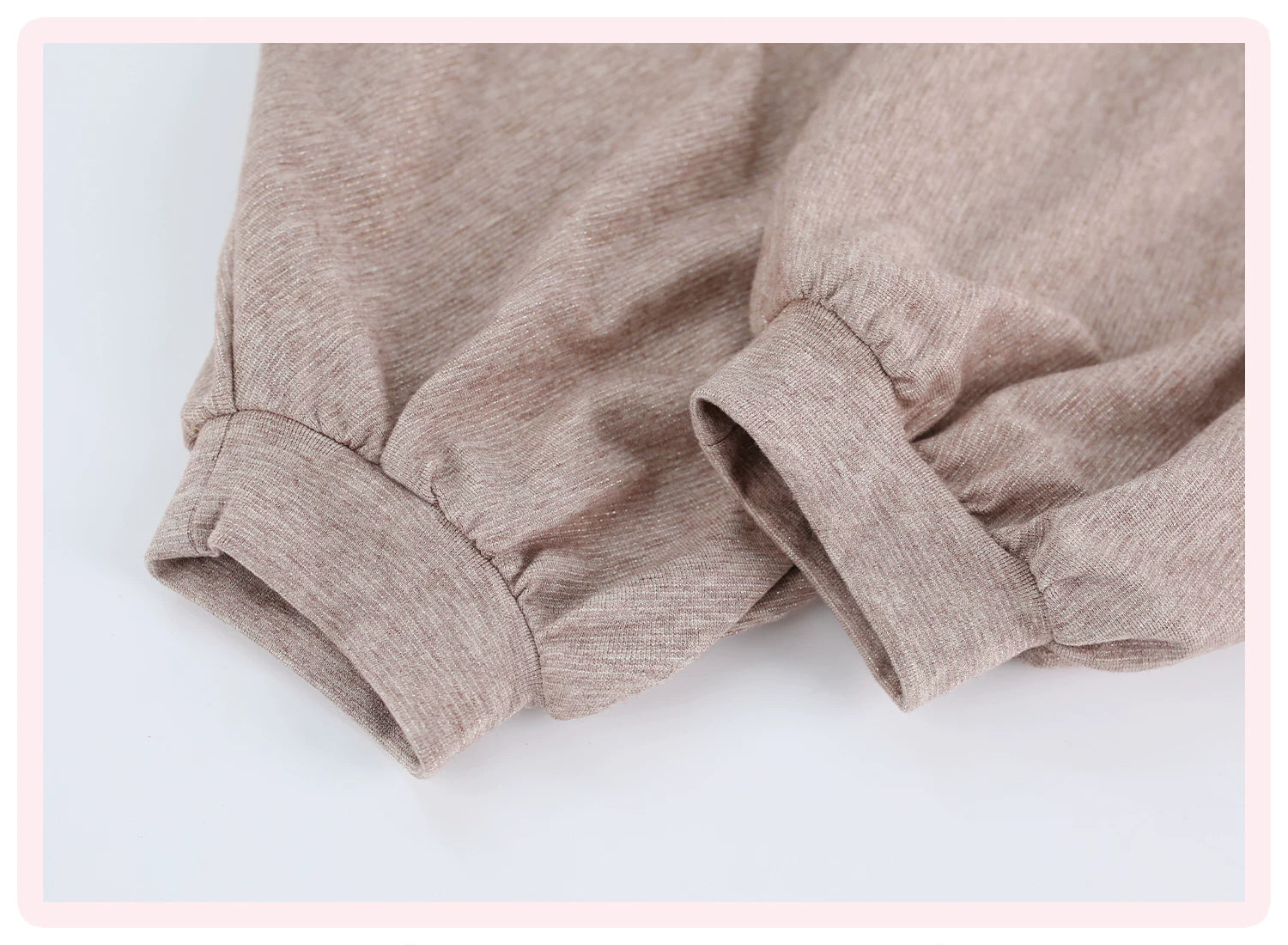 Brown Cardigan White Pink Cami Top Brown Casual Pants Daily Girly Set