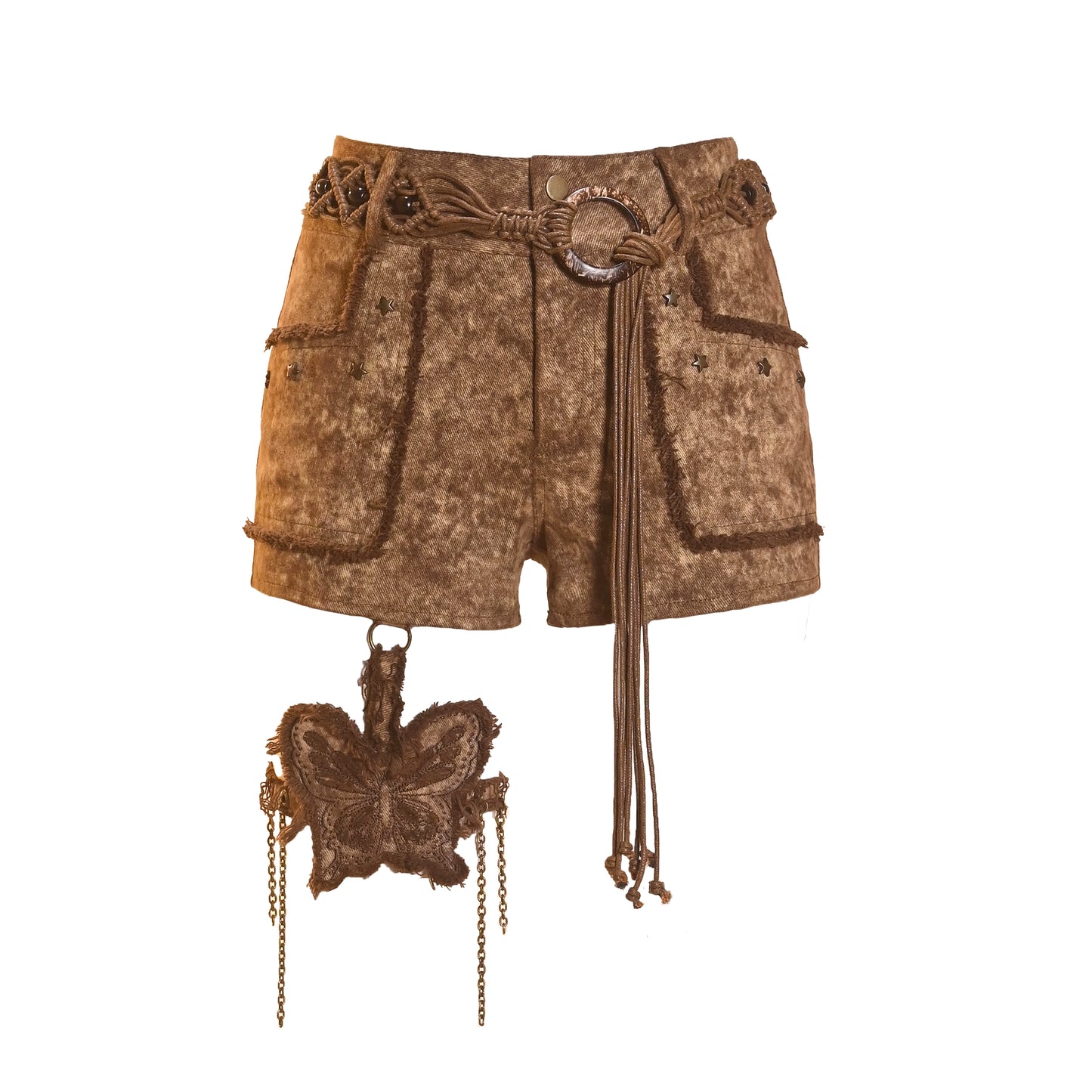 Retro Post-Apocalyptic Y2K Denim Set LE1014