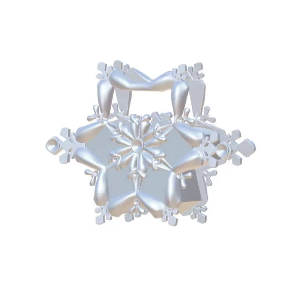 Snowflake 3D Printed Mini Handbag