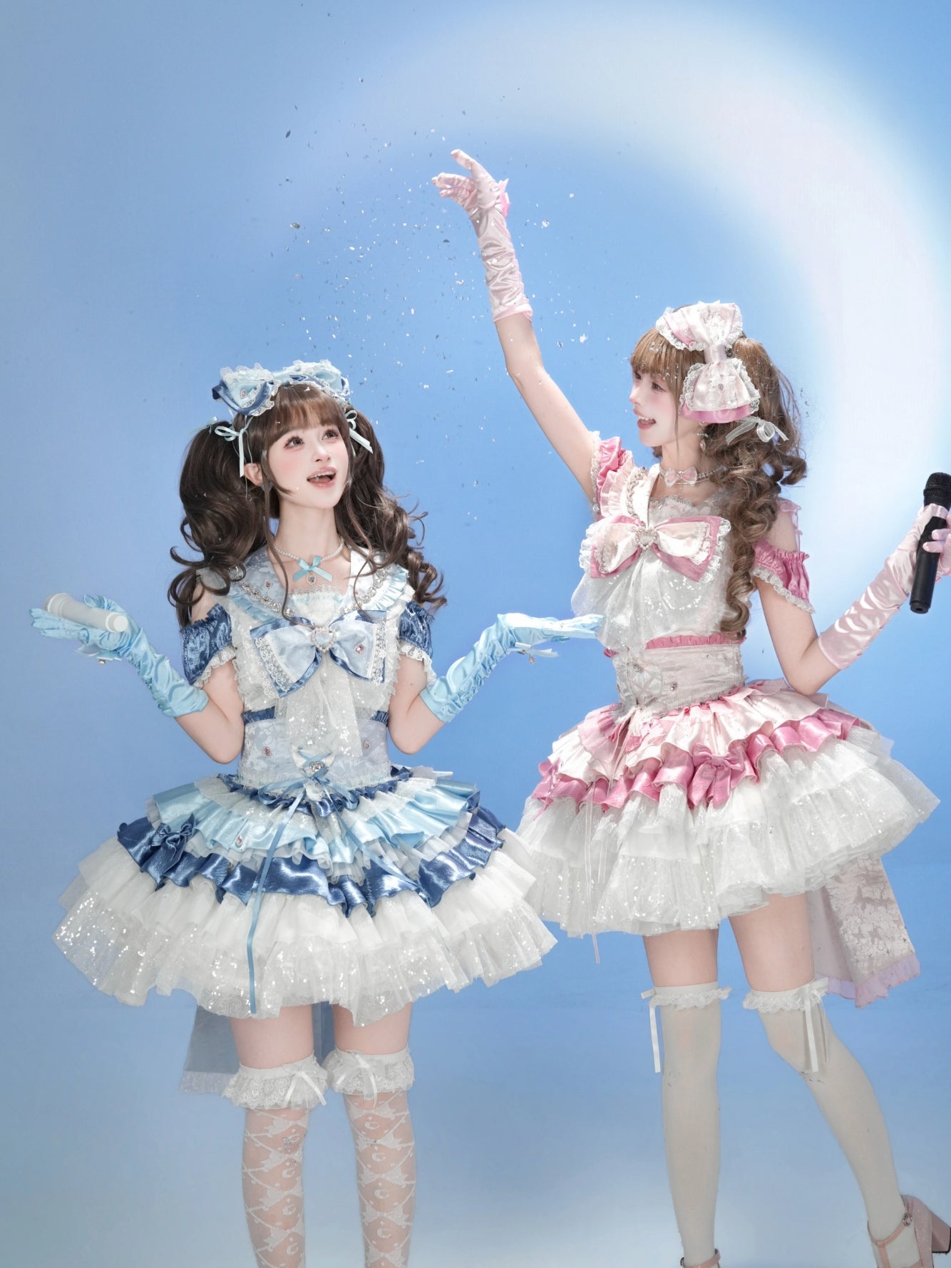 Morning Star Magical Girl Lolita Idol Costume Outfit Set