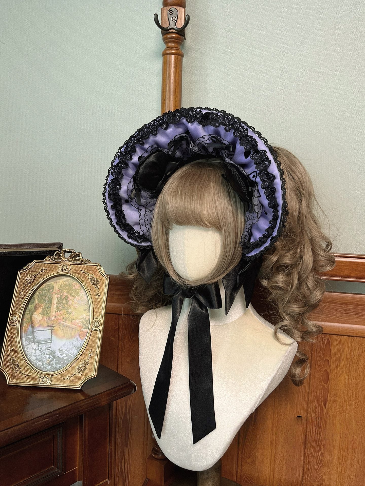 Black Sugar Bear Lolita Purple Dress