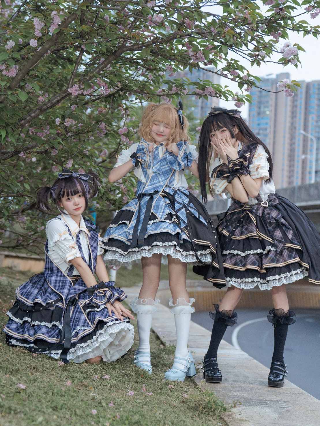 Lolita Idol Performance Dress Set LS1013