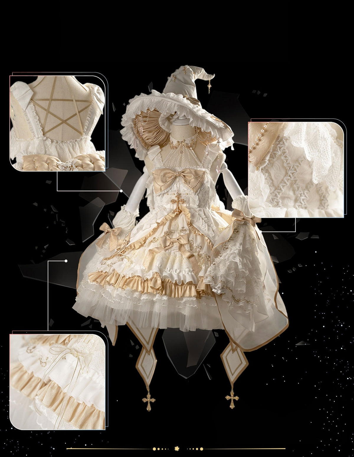 Gluttony Witch Gothic Lolita Dress Set