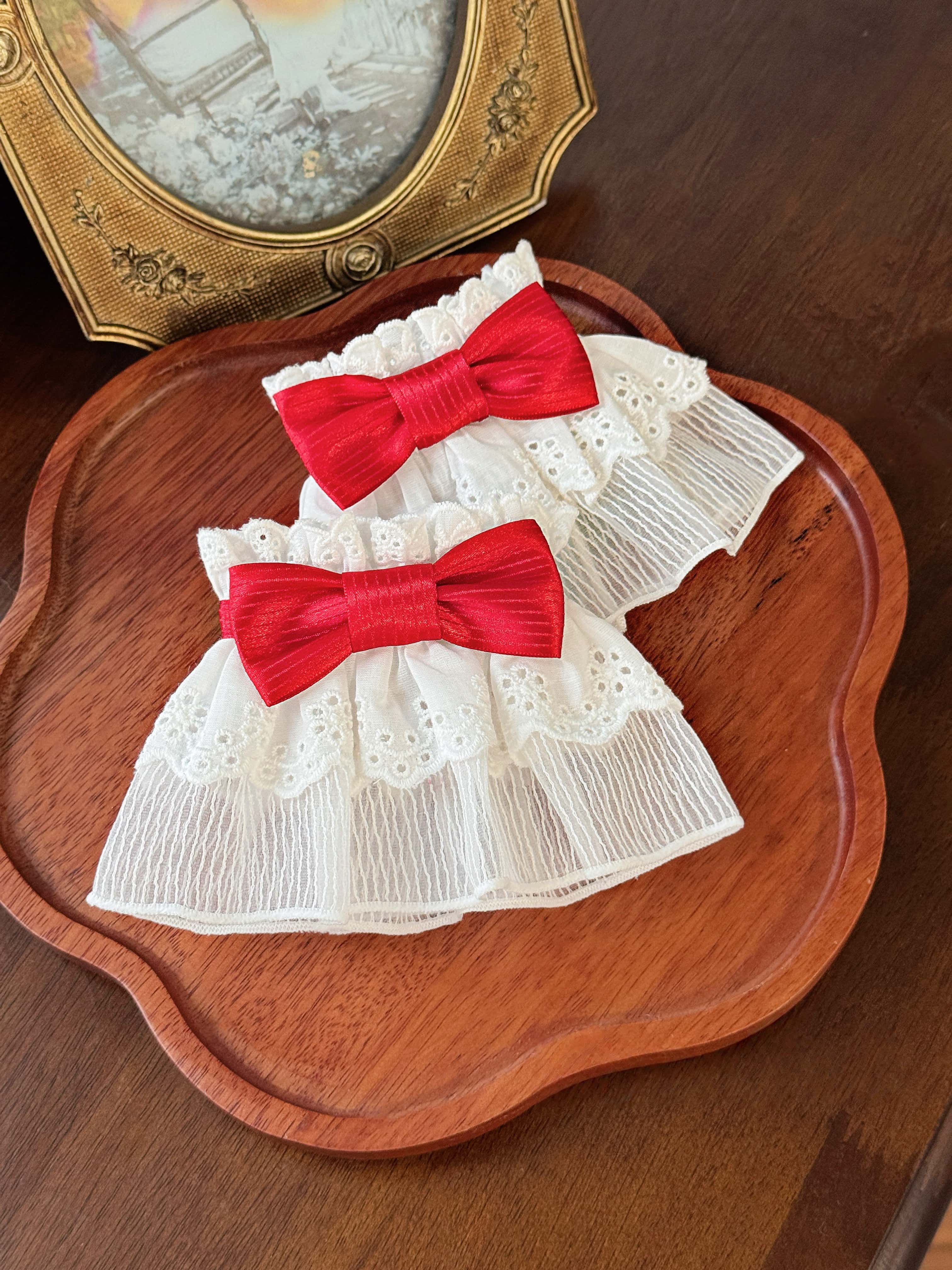Vintage Polka Dot Lolita Halter Red OP Dress