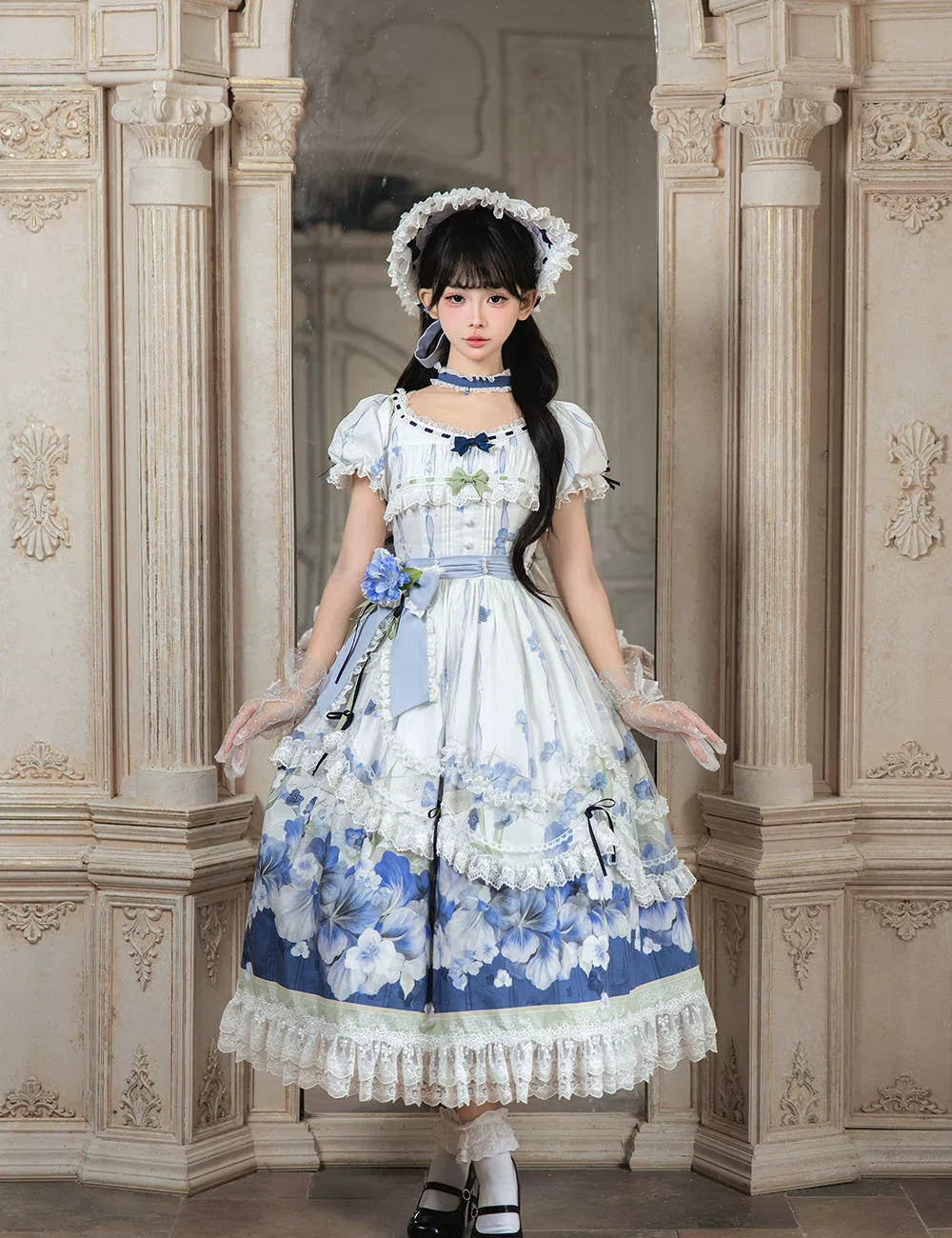 Blue Kite Lolita JSK Dress and Accessories Series