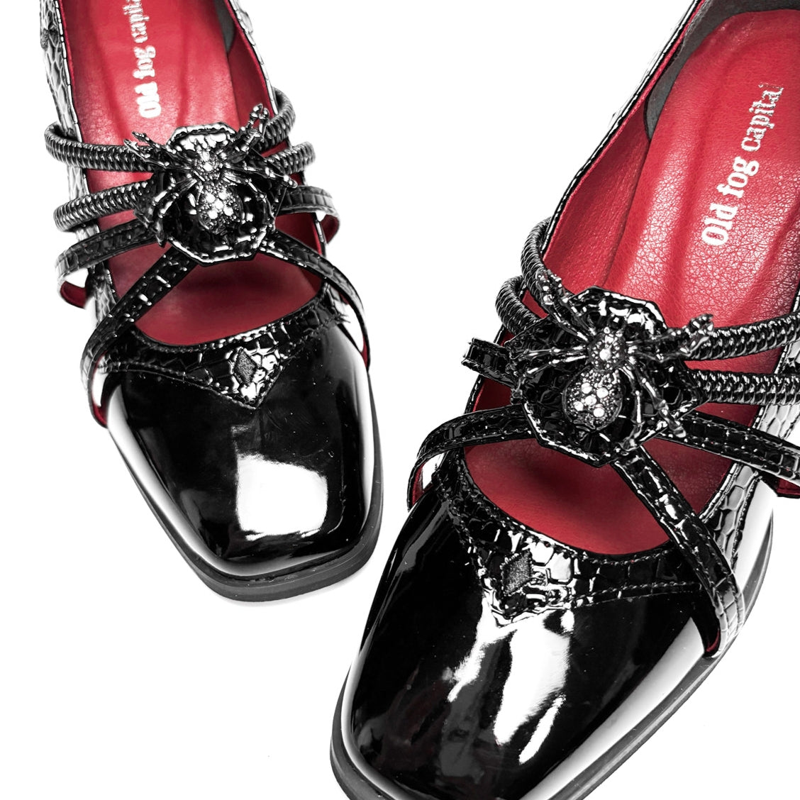 Talons Gothiques Noirs Reine Araignée