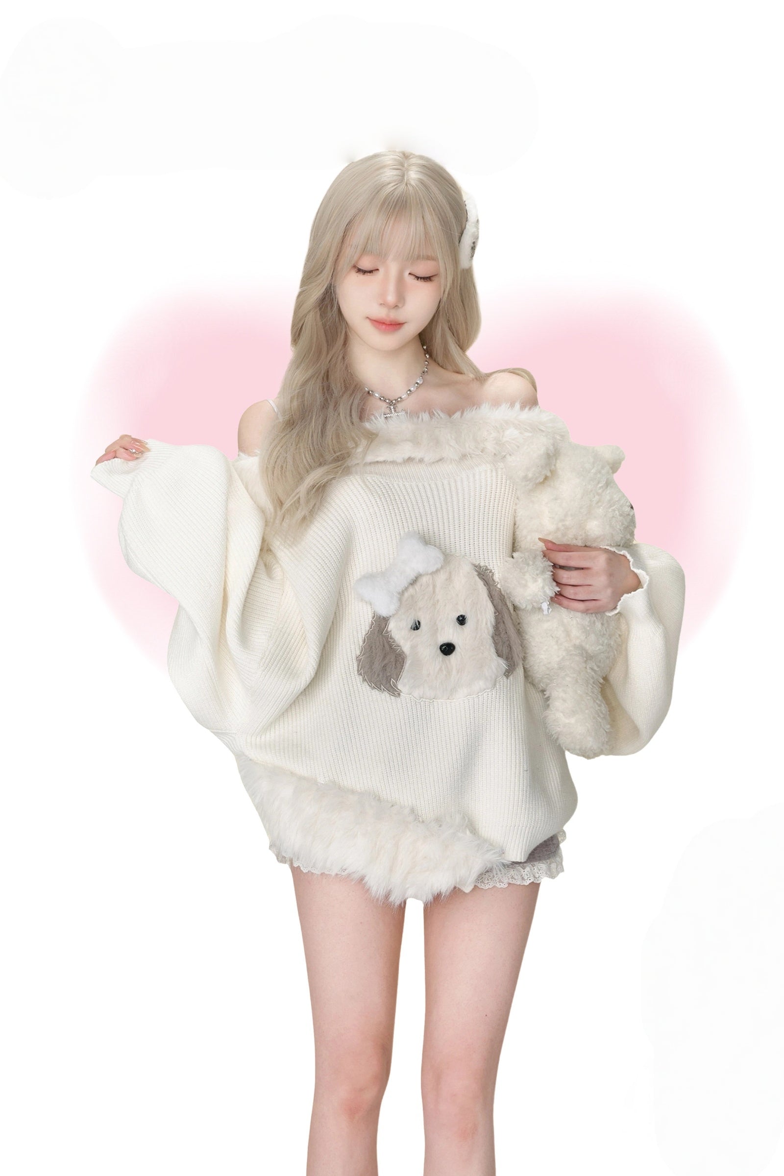 Pacha Doll Daily Style Sweater & Shorts Set