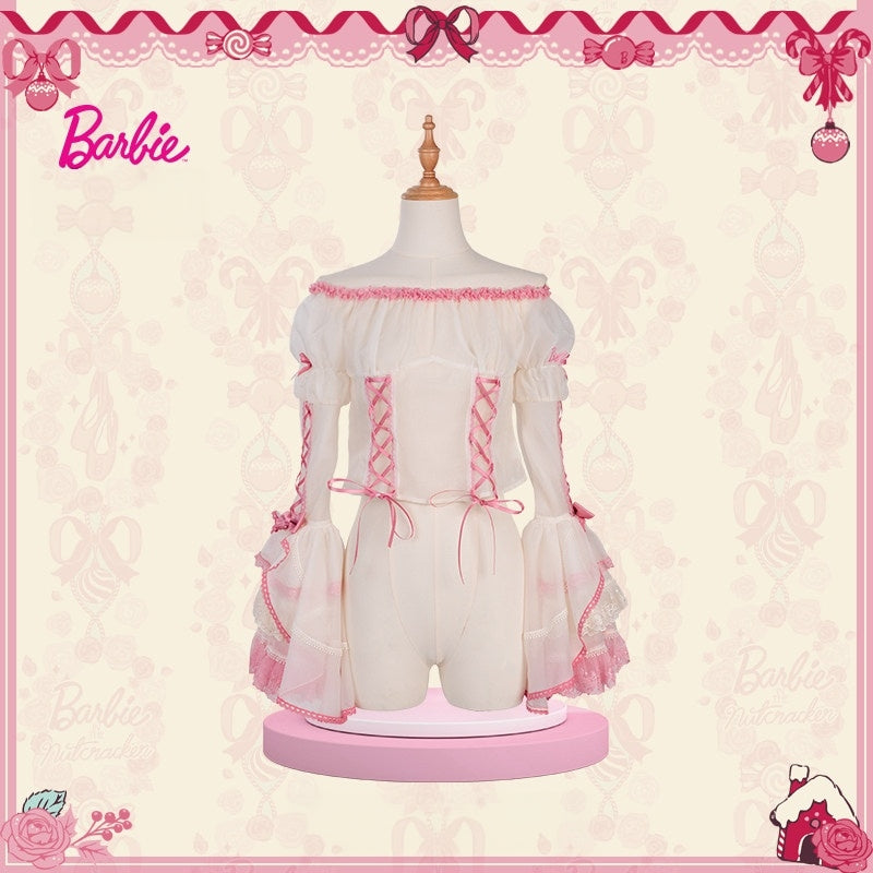 Nutcracker x Barbie Collab Original Lolita Elegant Embroidered JSK Dress
