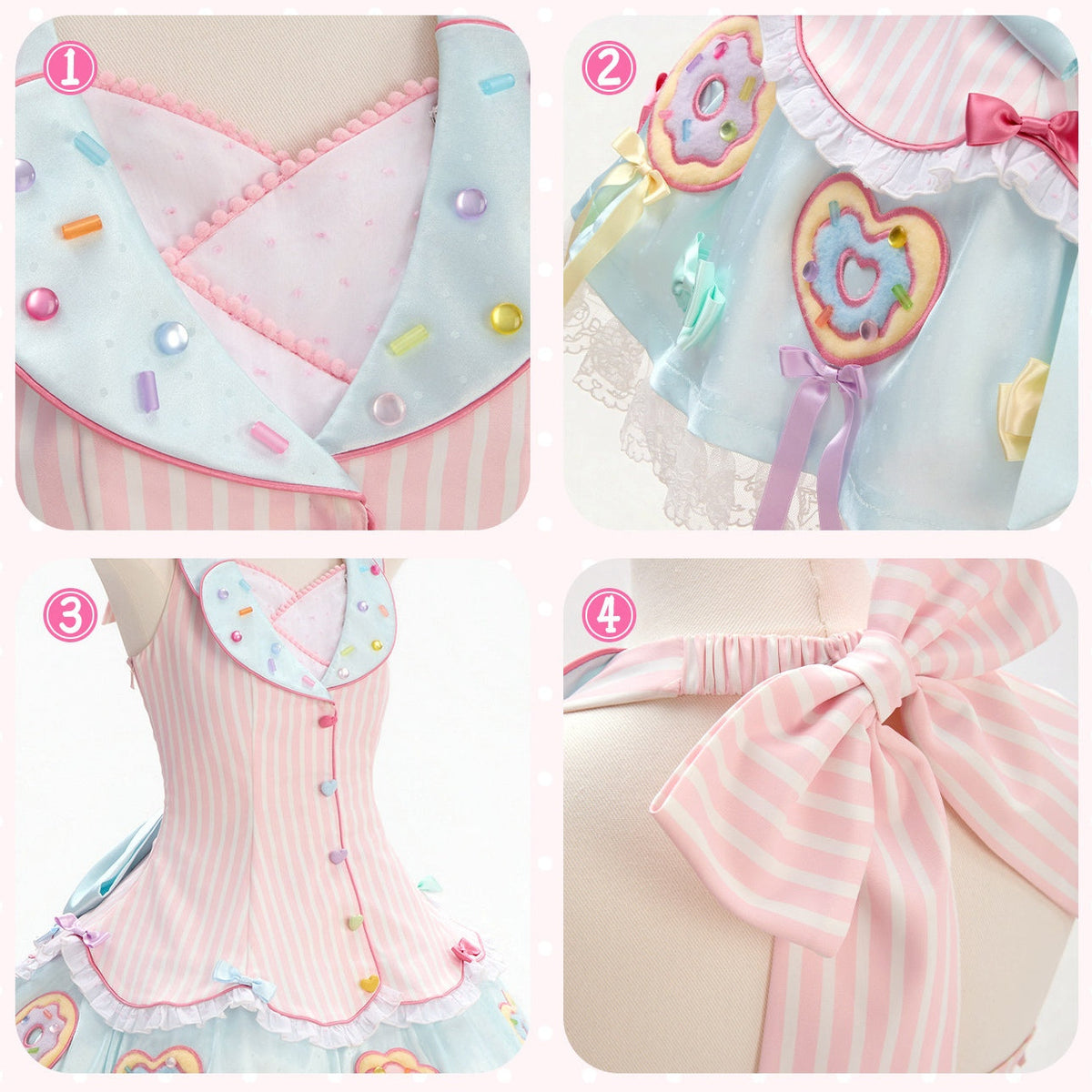 Robe JSK Miss Donut Lolita