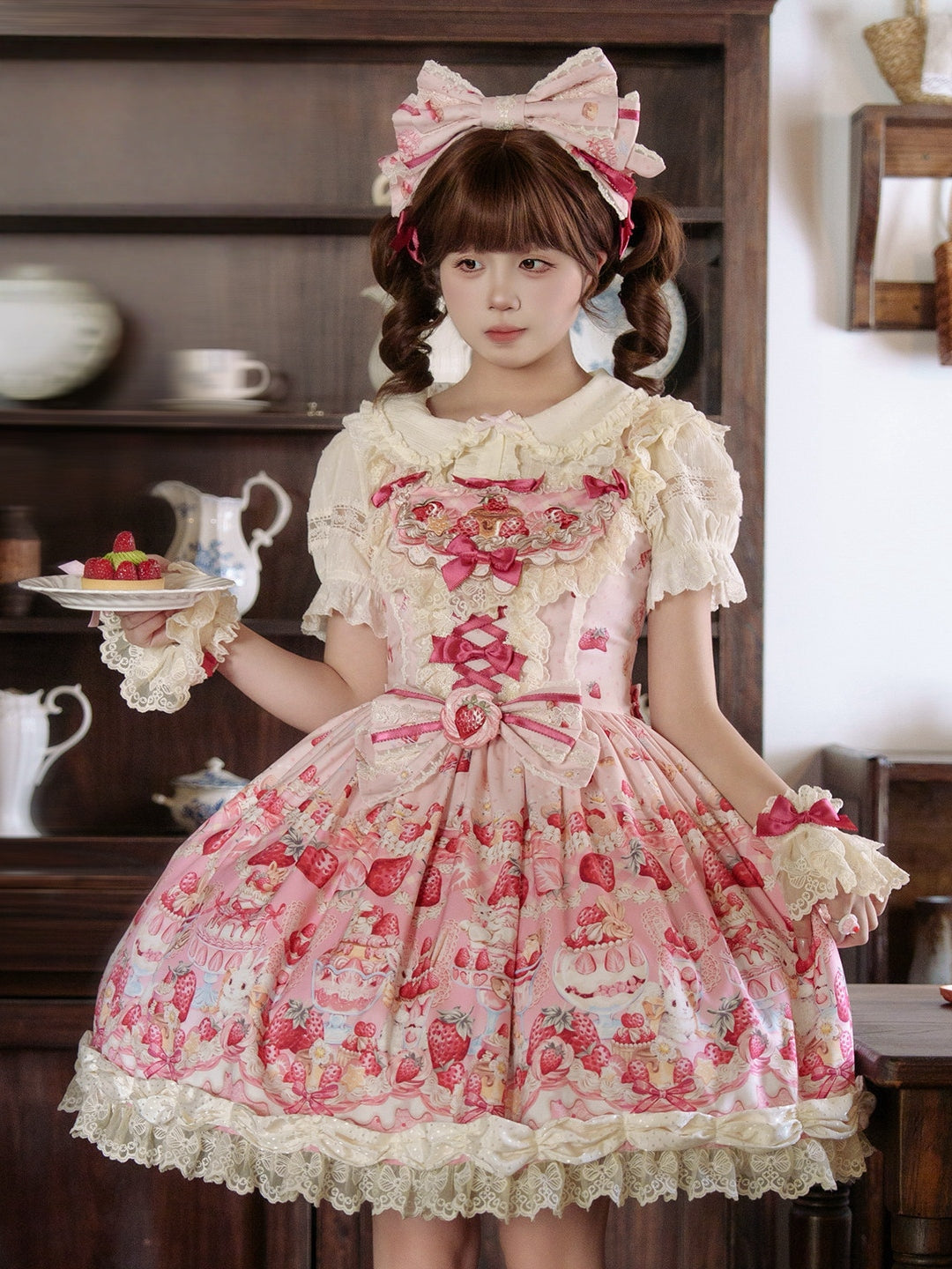 Buffy Bunny Lolita Pink JSK Dress