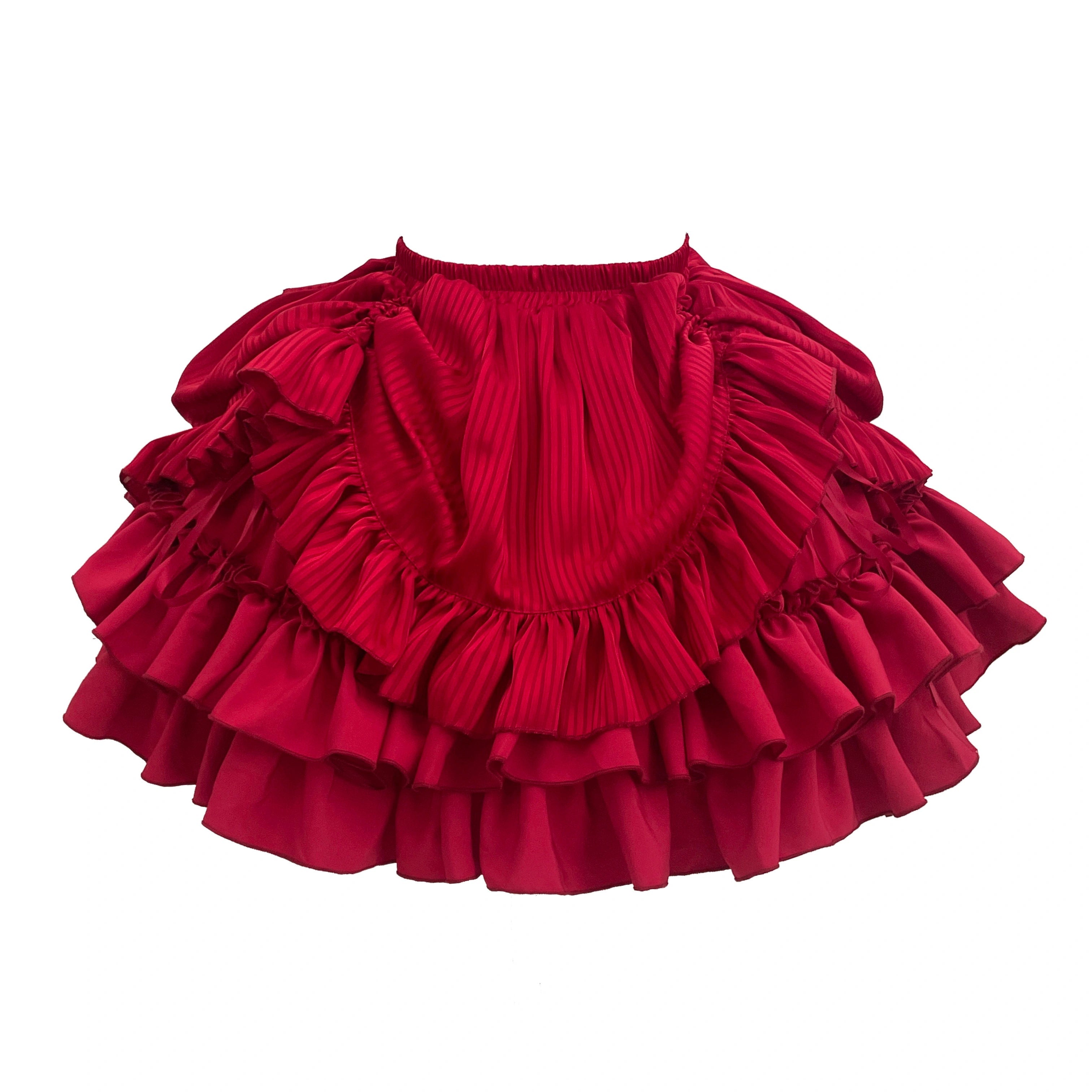 Thorned Rose Gothic Lolita Red Blouse & Skirt Set