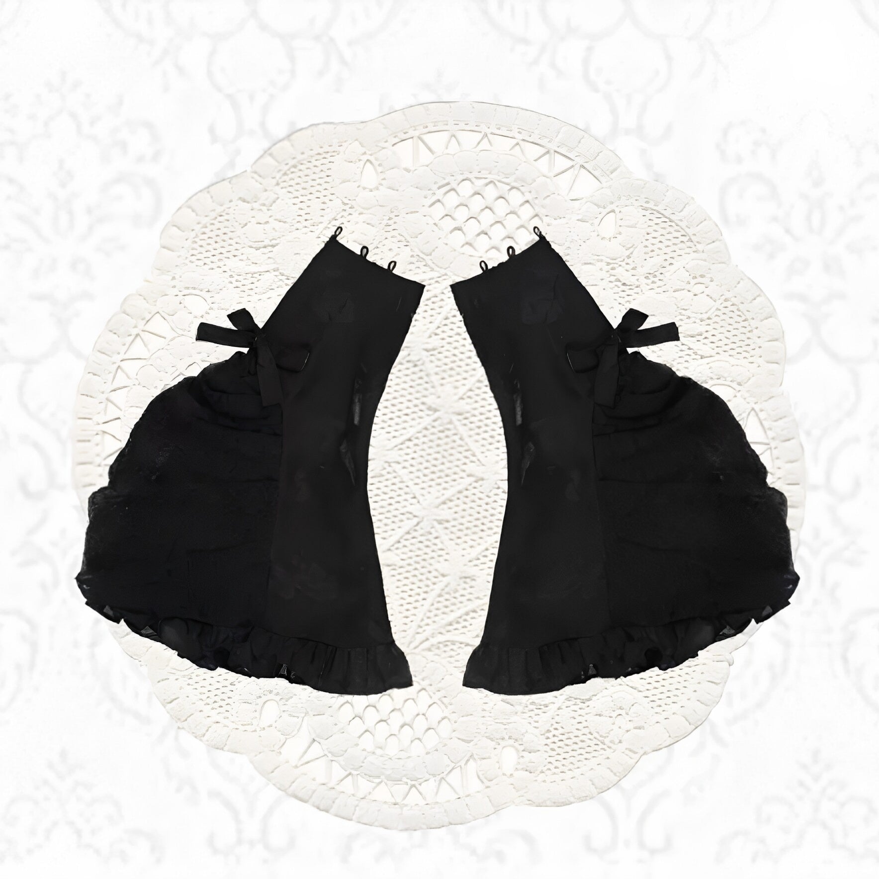 Twilight Berry Princess Gothic Maid Lolita Tiered Embroidered OP Dress