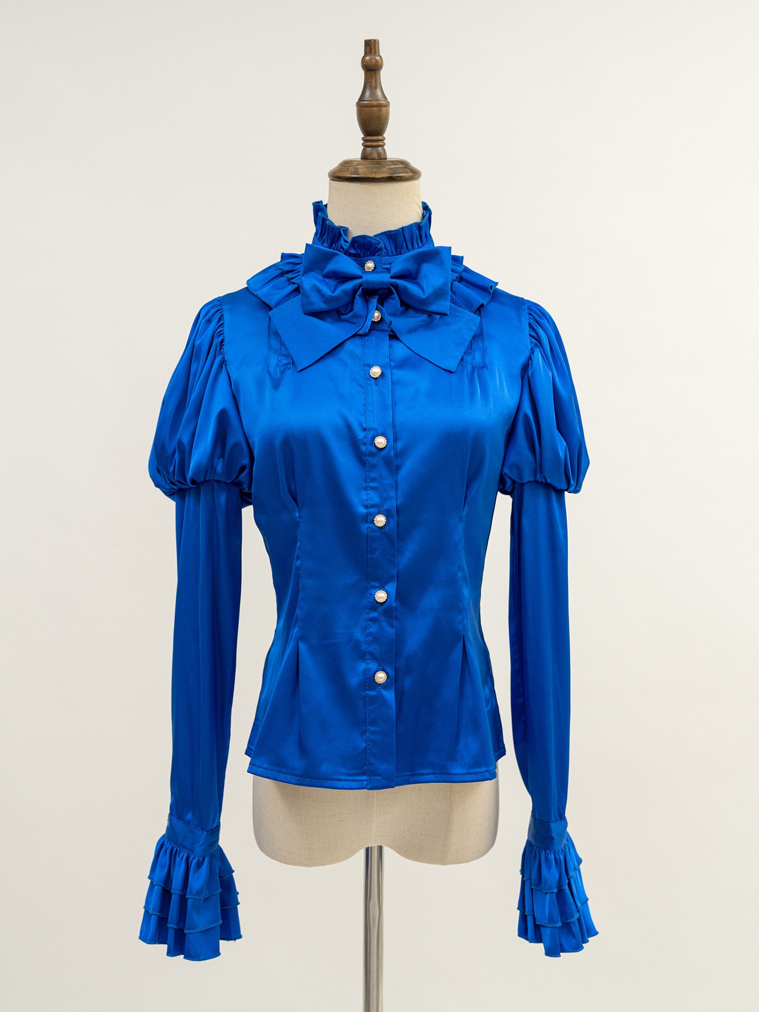 Dragon Bone Lily Lolita Gothic Blue JSK Dress
