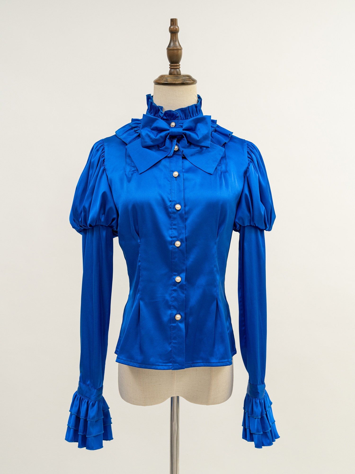Dragon Bone Lily Lolita Gothic Blue JSK Dress