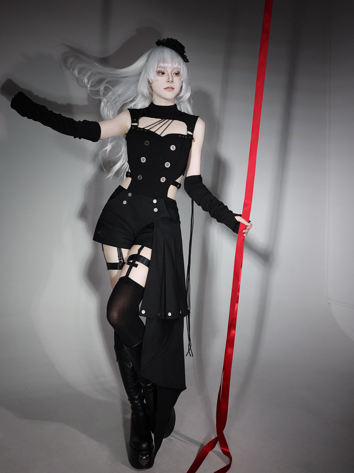 Banquet Phantom Thief Dark Gothic Lolita Set