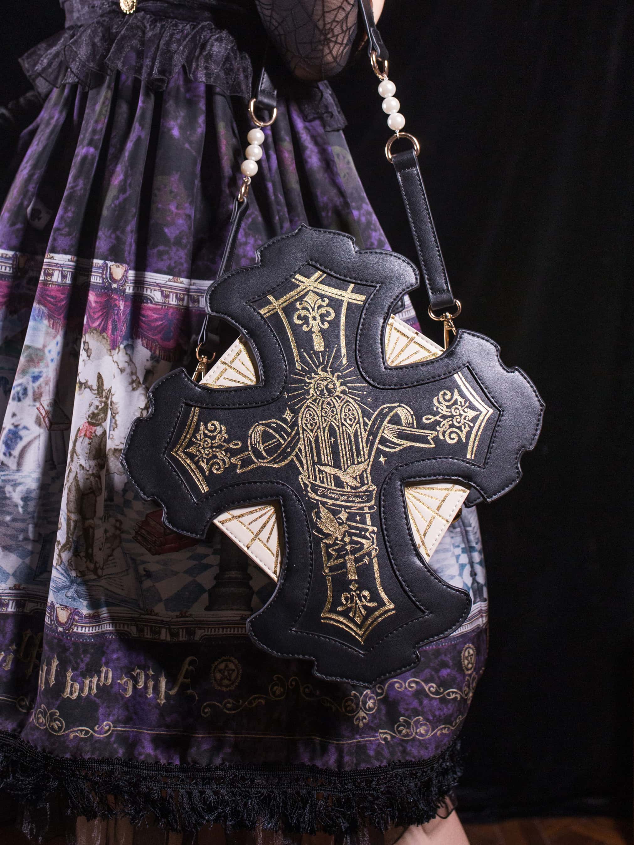 Temple Morning Hymn Vintage Crossbody Shoulder Bag