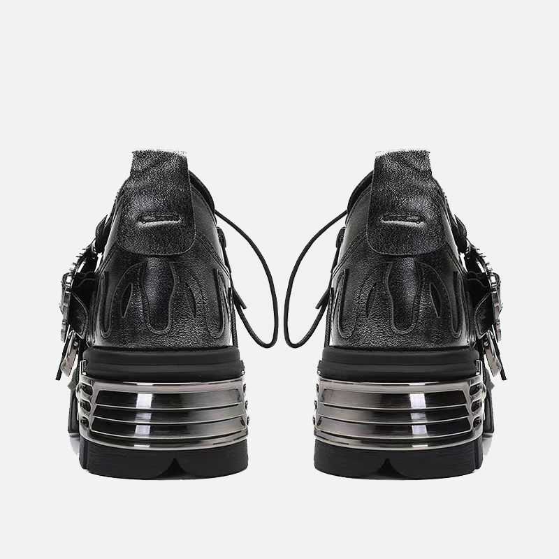 Lolita Gothic Punk Rock Shoes LE5001