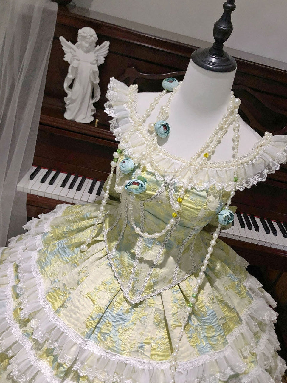 Miss Pistachio Lolita Green JSK Dress