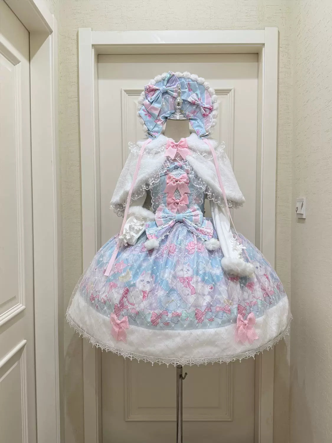 Candy Marie Cat Sweet Lolita JSK Suspender Dress