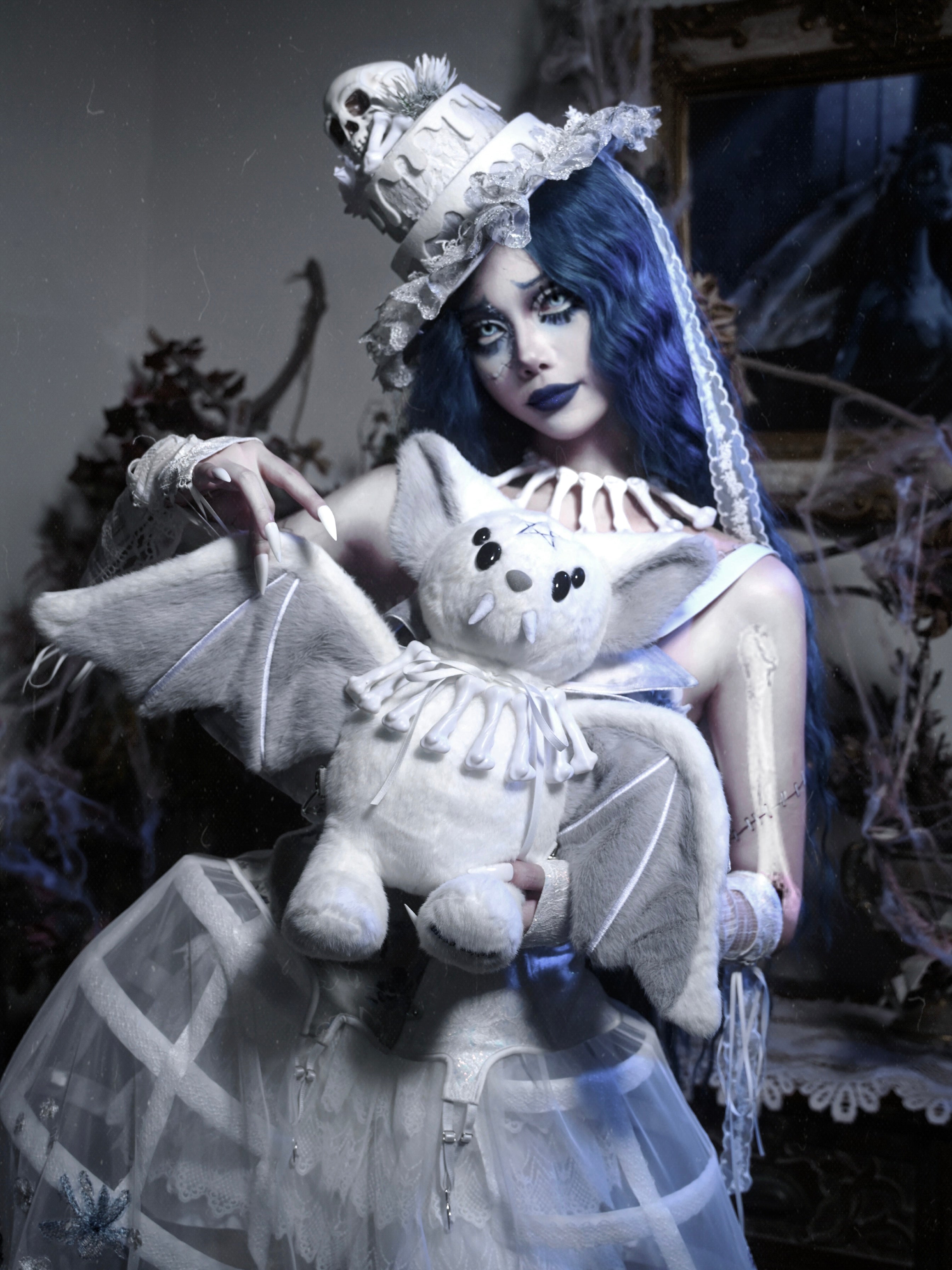 Zombie Bride Gothic Shirt & Dress Set