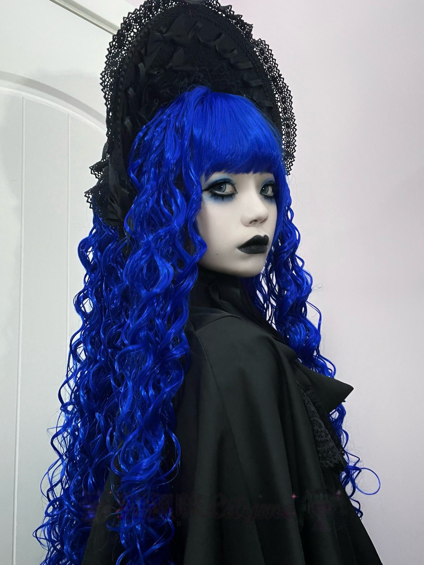 Lolita Gothic Visual Kei Curly Wig LE7037