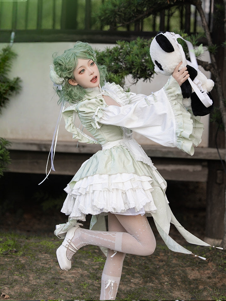Bamboo Melody Lolita OP Set