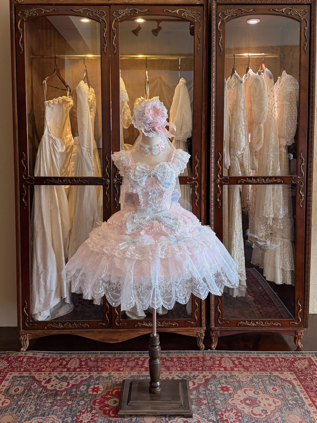 Rabbit Dream Letter Ballet Sweet Lolita JSK Suspender Dress