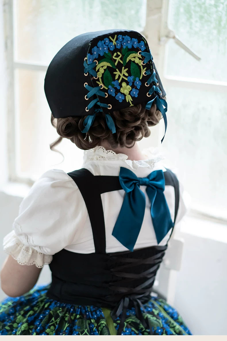 Blueberry Branches for the Woodland Bavarian Style Lolita Headwear