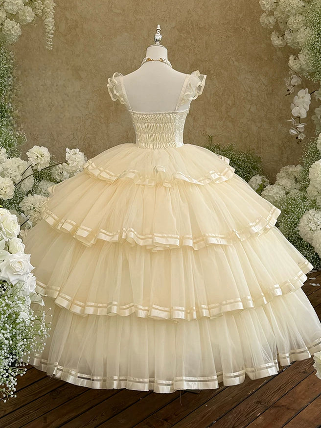 Sweet Satin Princess Dress