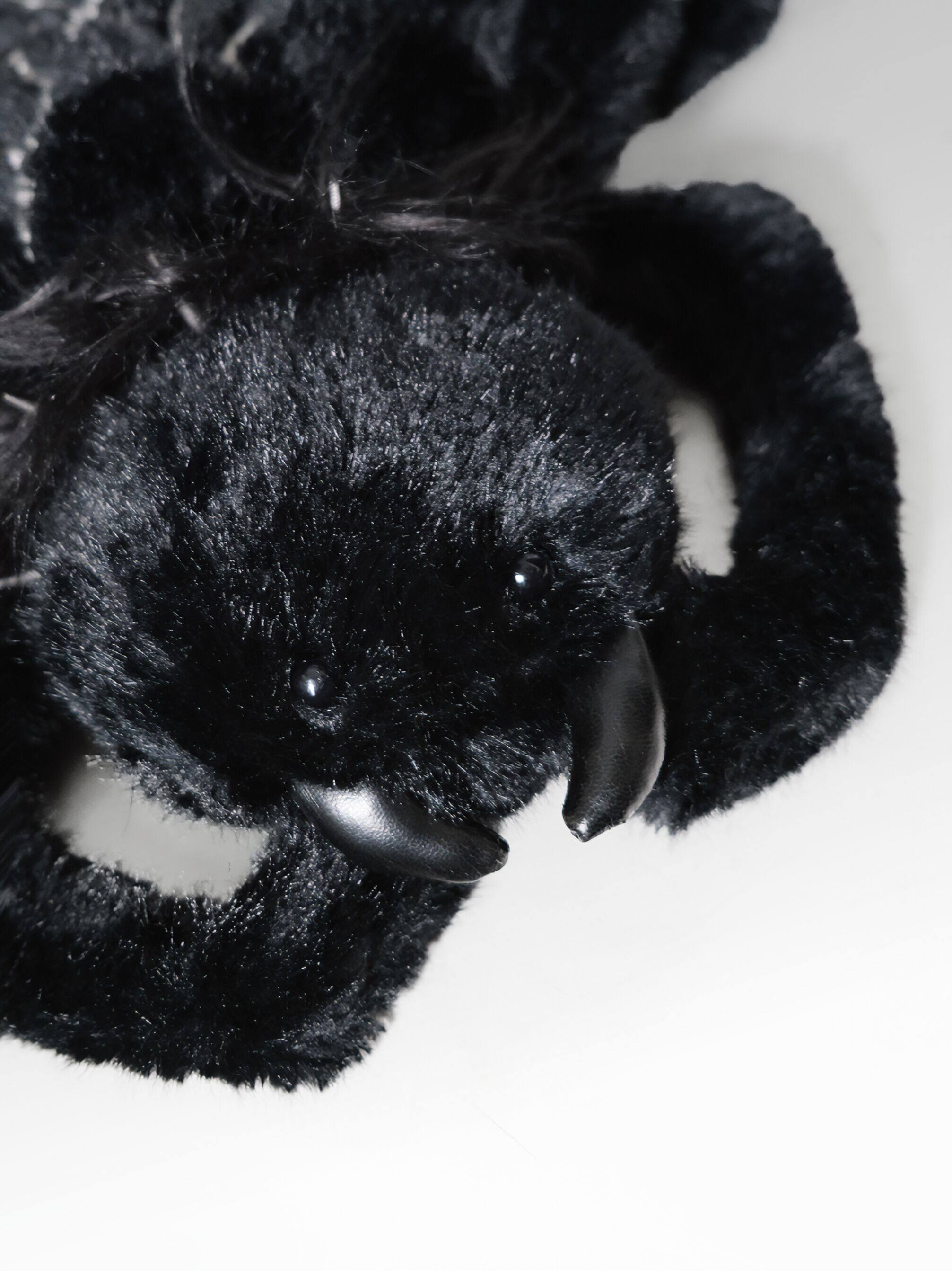 Dark Spider Bag Y2K Punk Dark Spider Leah Plush Spider Bag