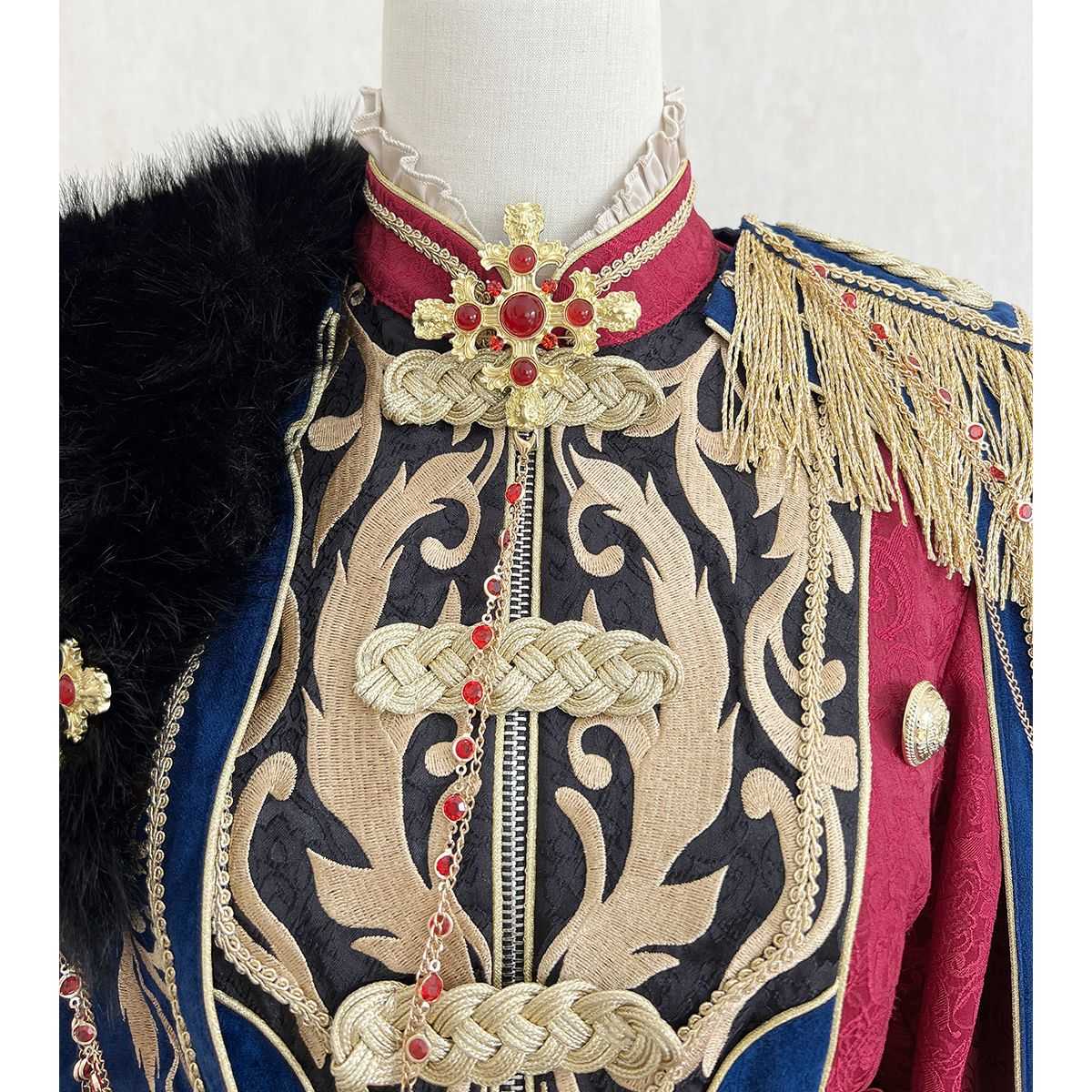 Lolita Royal Glory Ouji Prince Suit with Cape LO1002