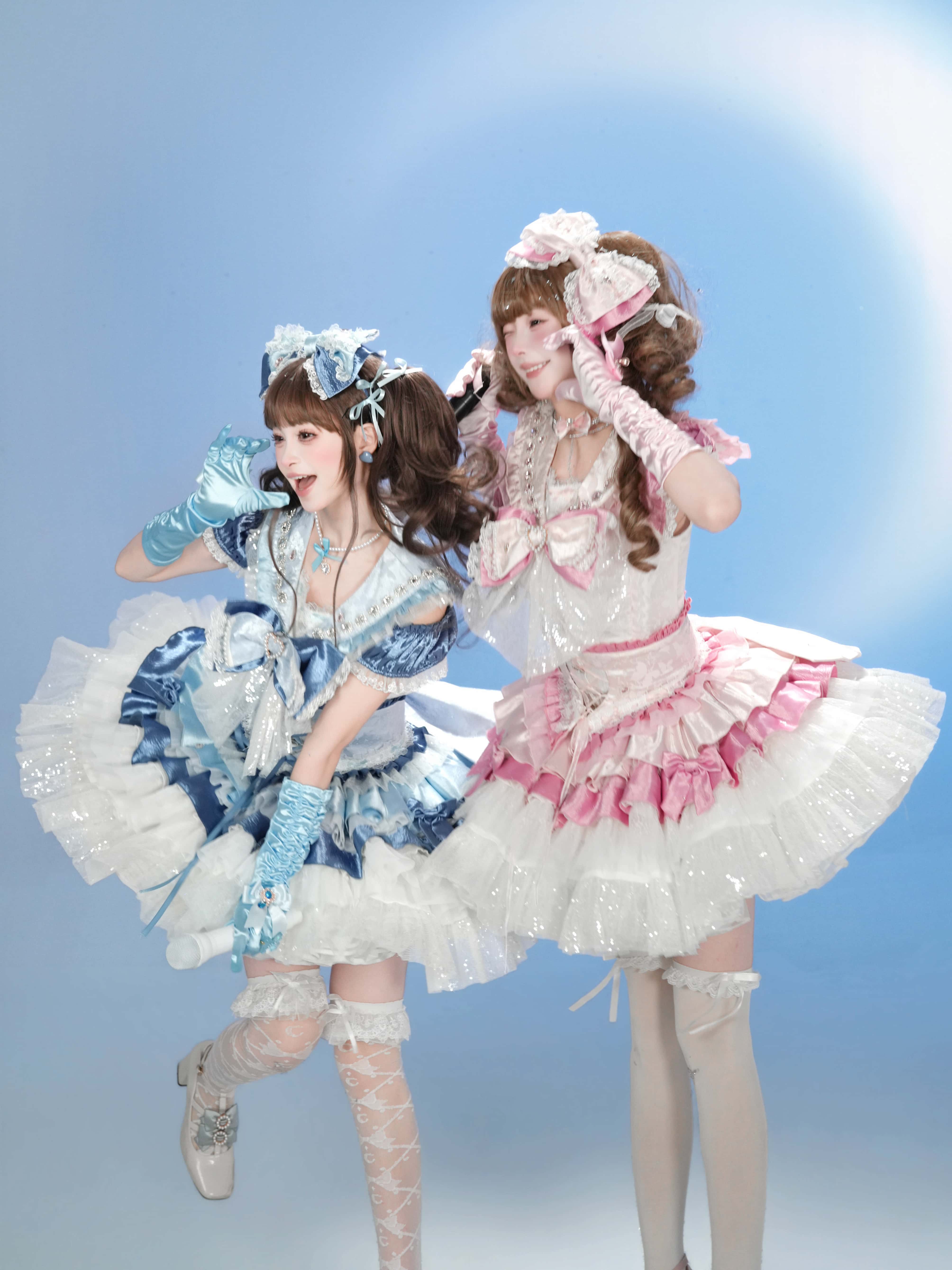 Morning Star Magical Girl Lolita Idol Costume Outfit Set
