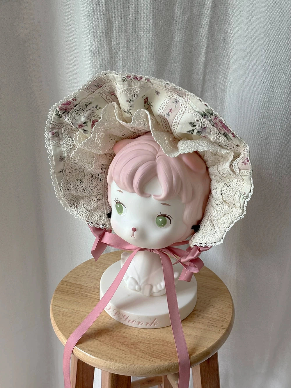 Susans Garden Pastel Floral Wall Lolita Dress and Hair Accessories