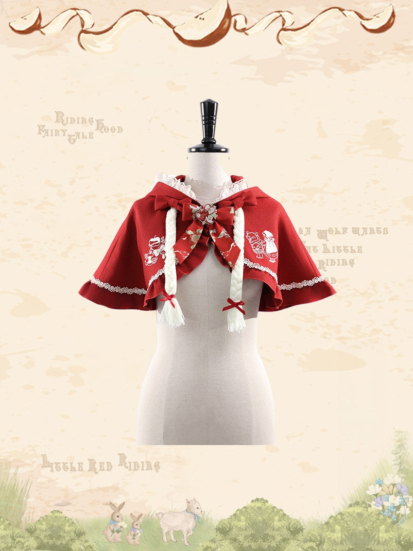 Little Red Riding Hood Original Fairy Tale Style Lolita A-Line JSK Dress
