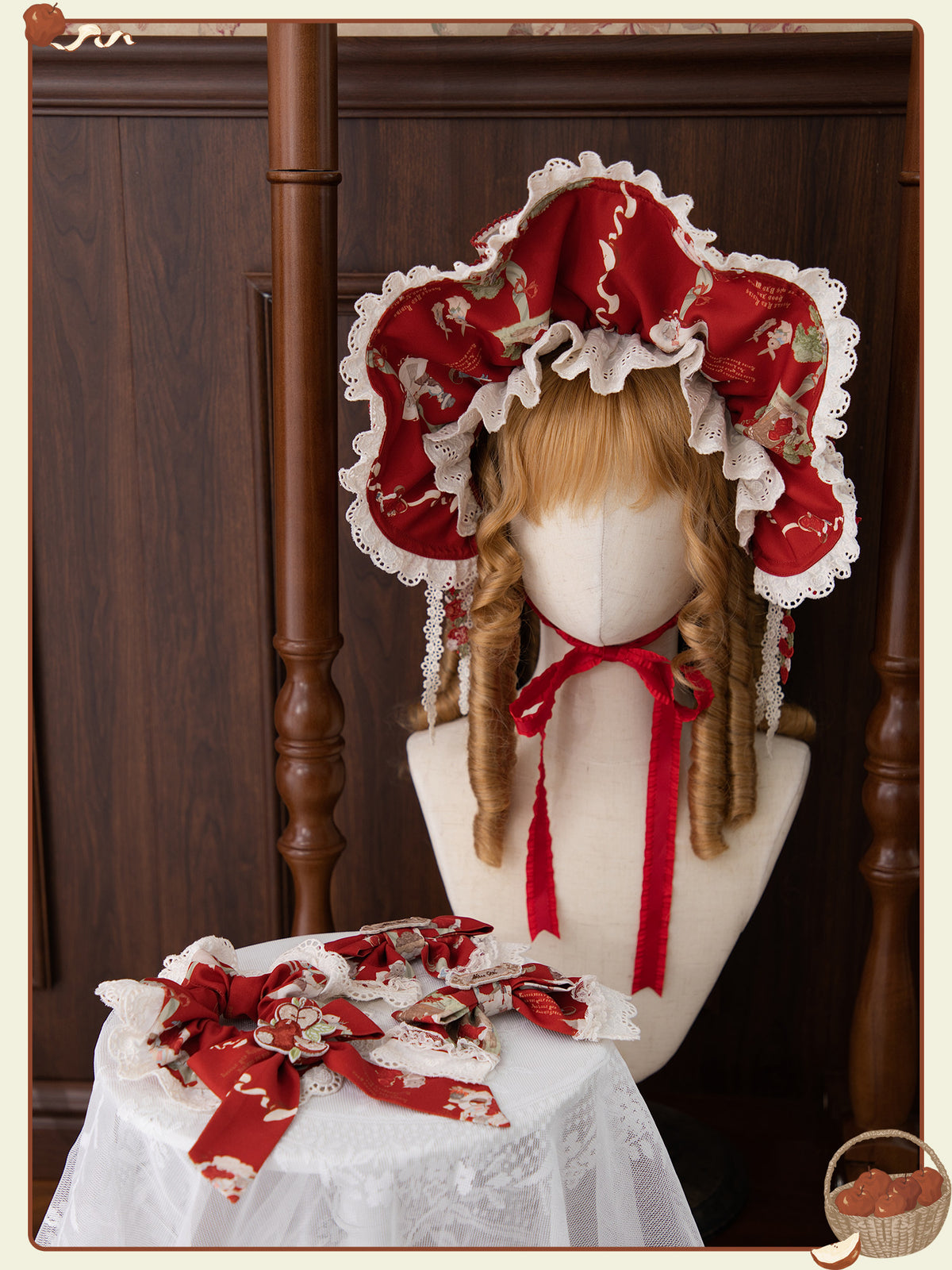 Little Red Riding Hood Original Fairy Tale Style Lolita Accessories