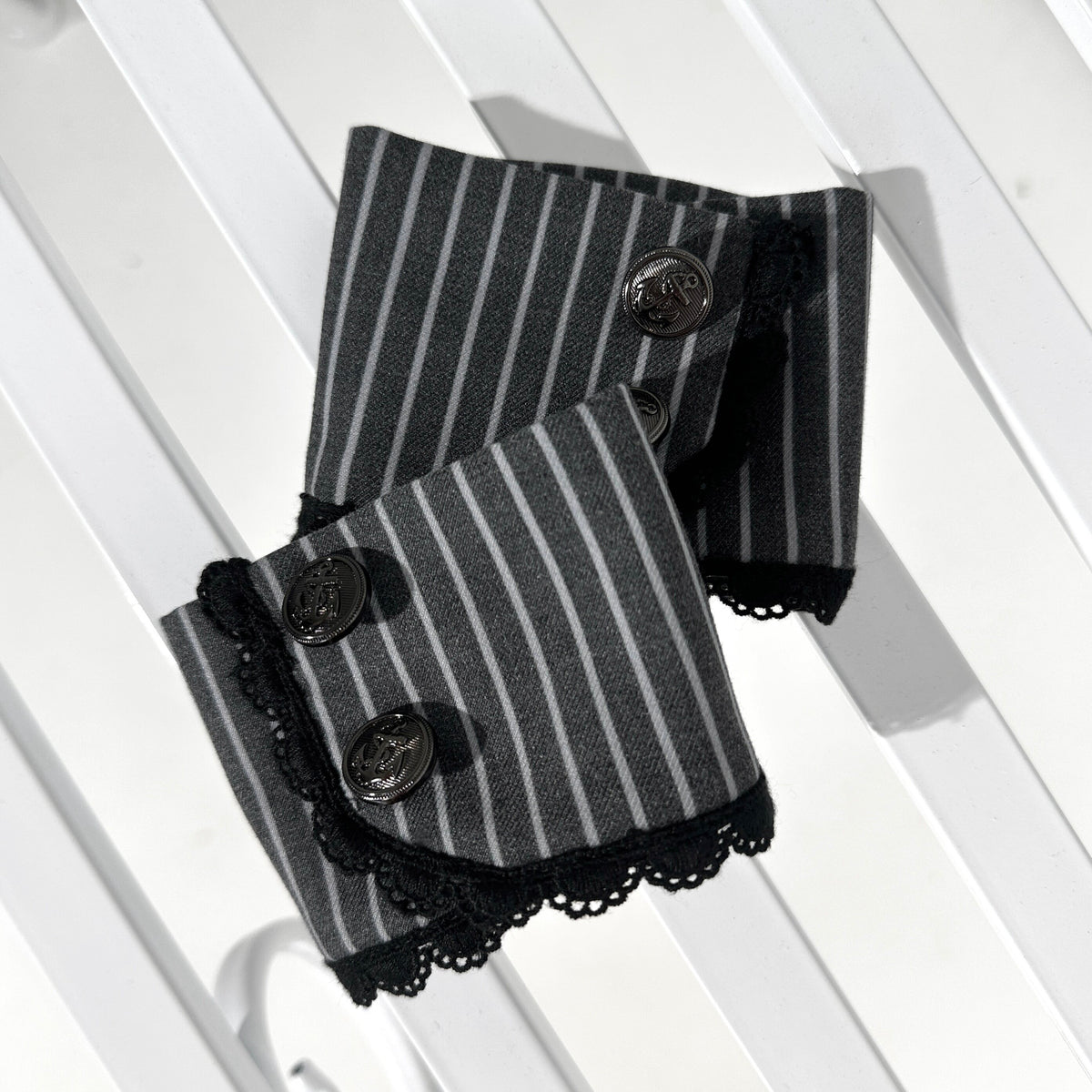 New Century Princess Grey Black Lolita Accessories Set