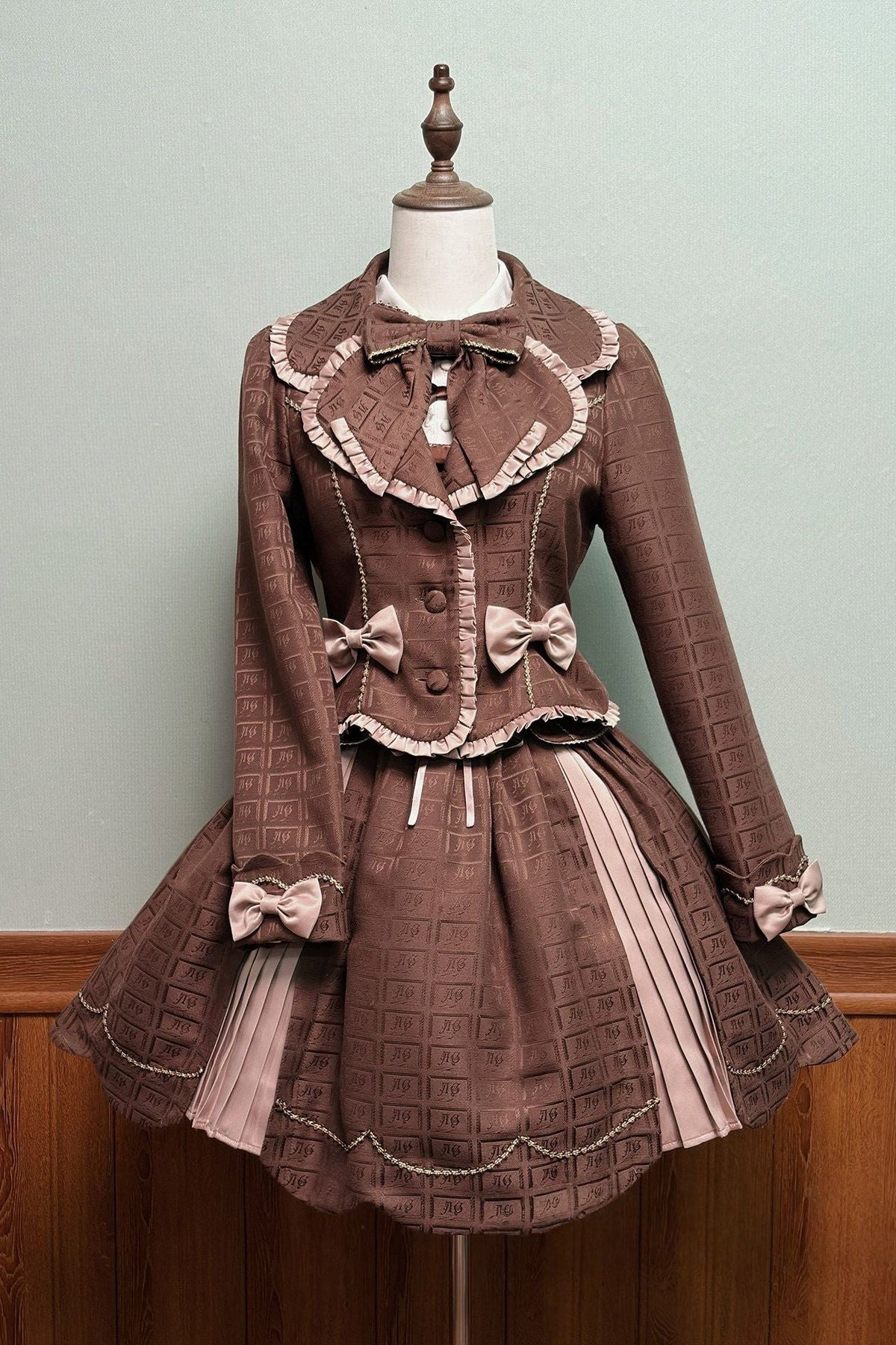 Bear Cocoa JSK Lolita Brown Dress