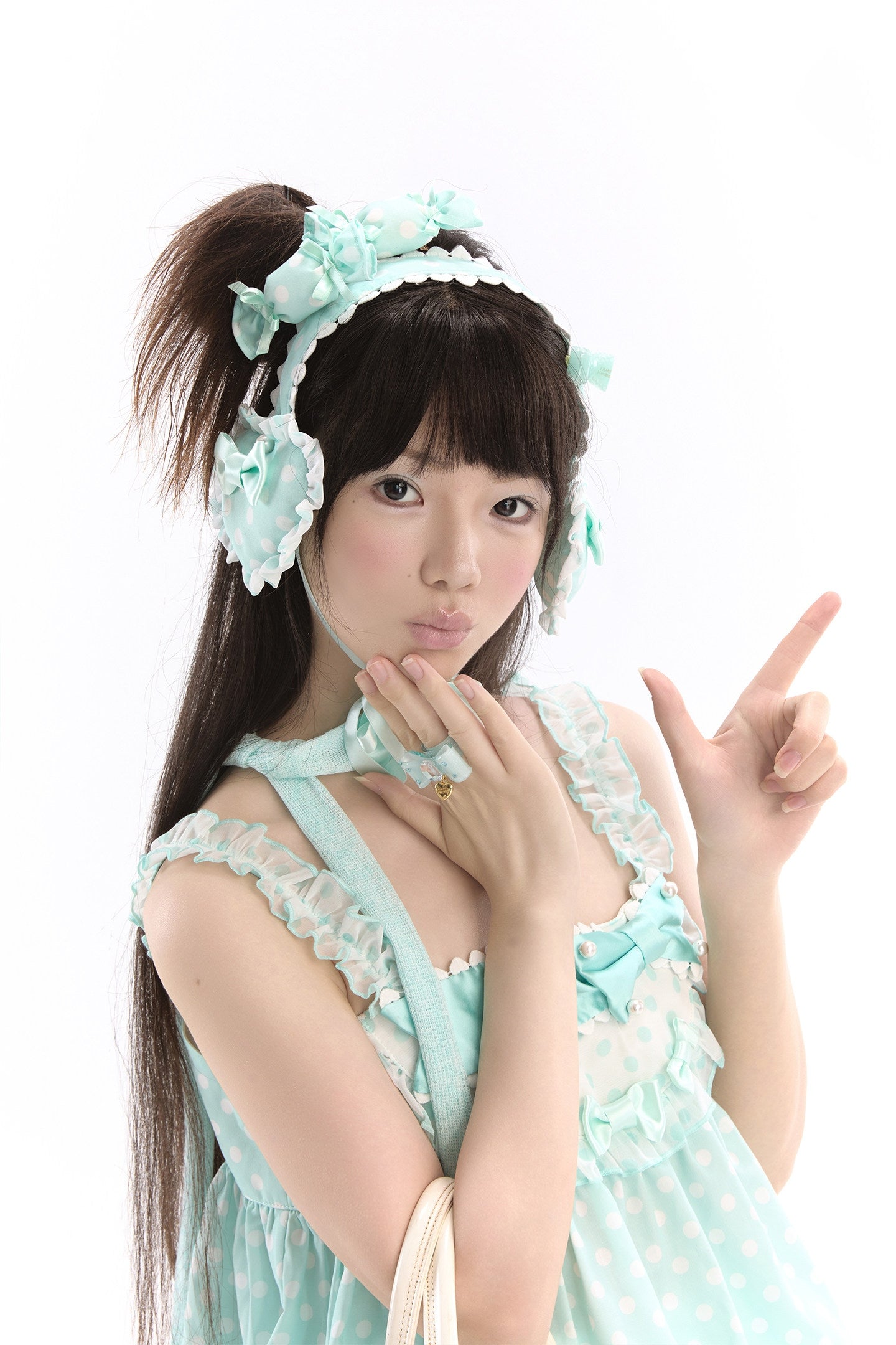 Candy Blog Lolita Green Top & Skirt Set