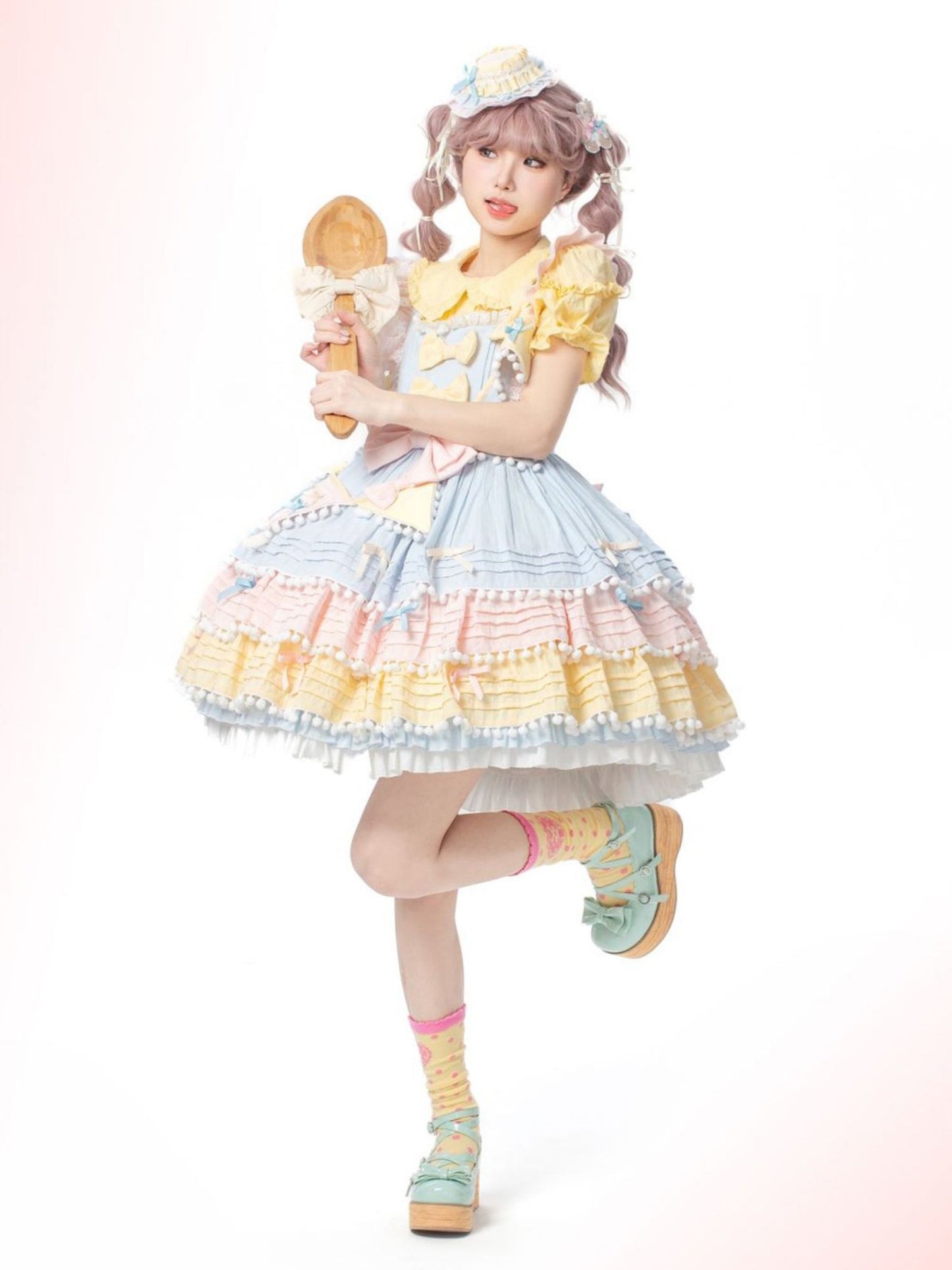Lolita Sweet Macaron Color JSK LS1010