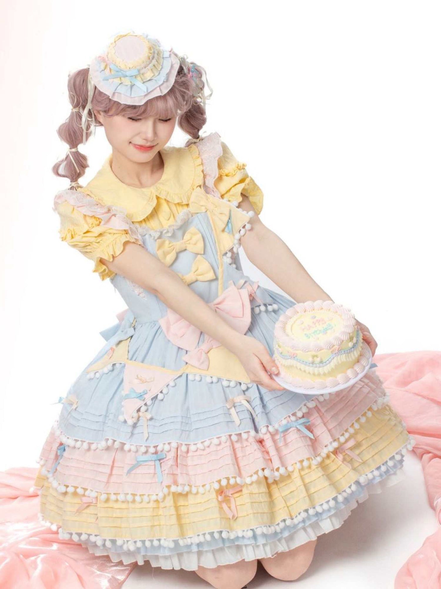 Lolita Sweet Macaron Color JSK LS1010