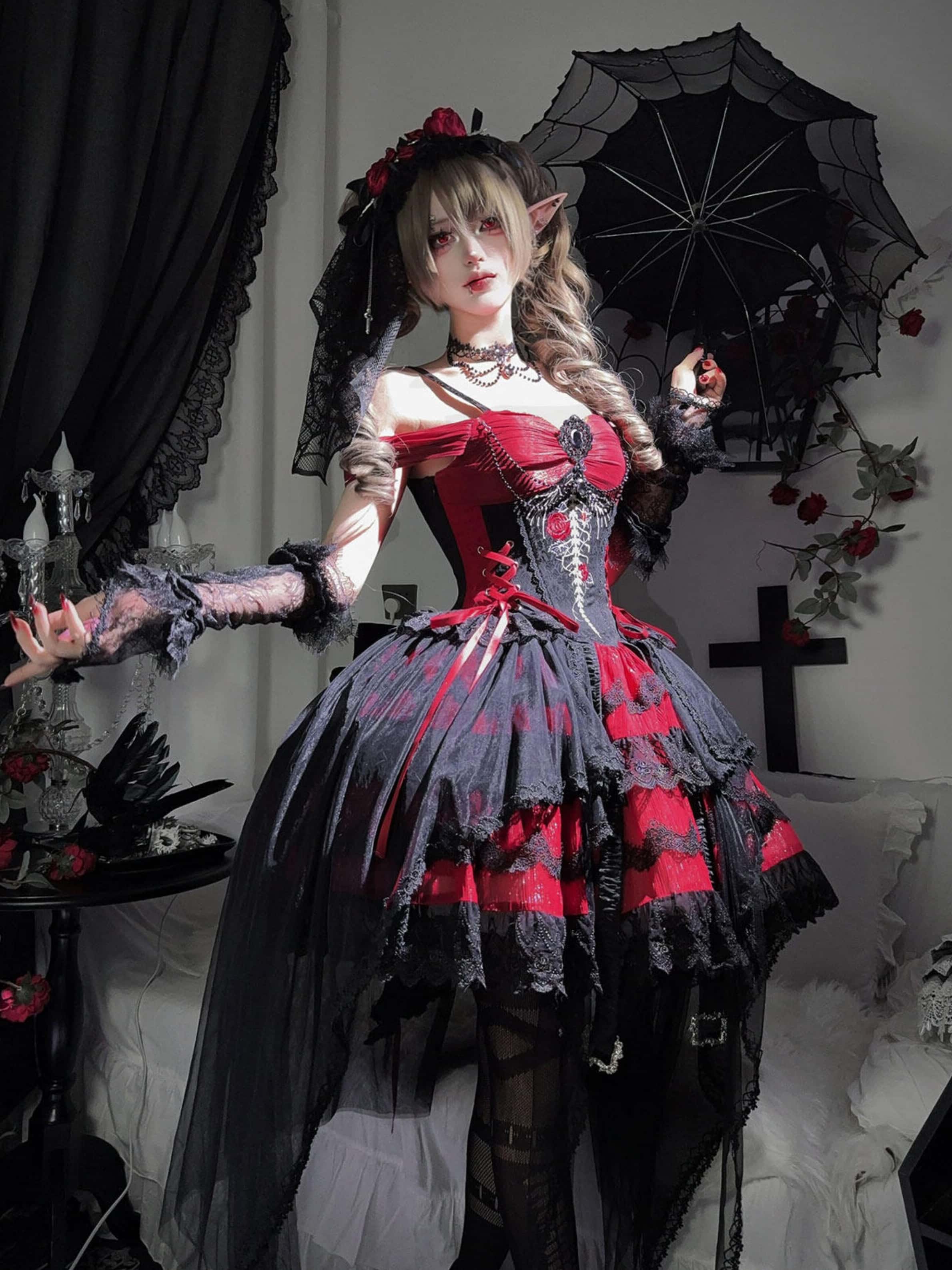 Dragon Bone Eternity Gothic Lolita JSK Dress