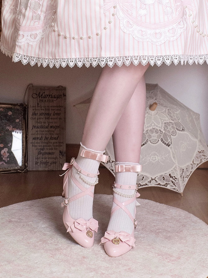 Glowing Praise Lolita High Heels