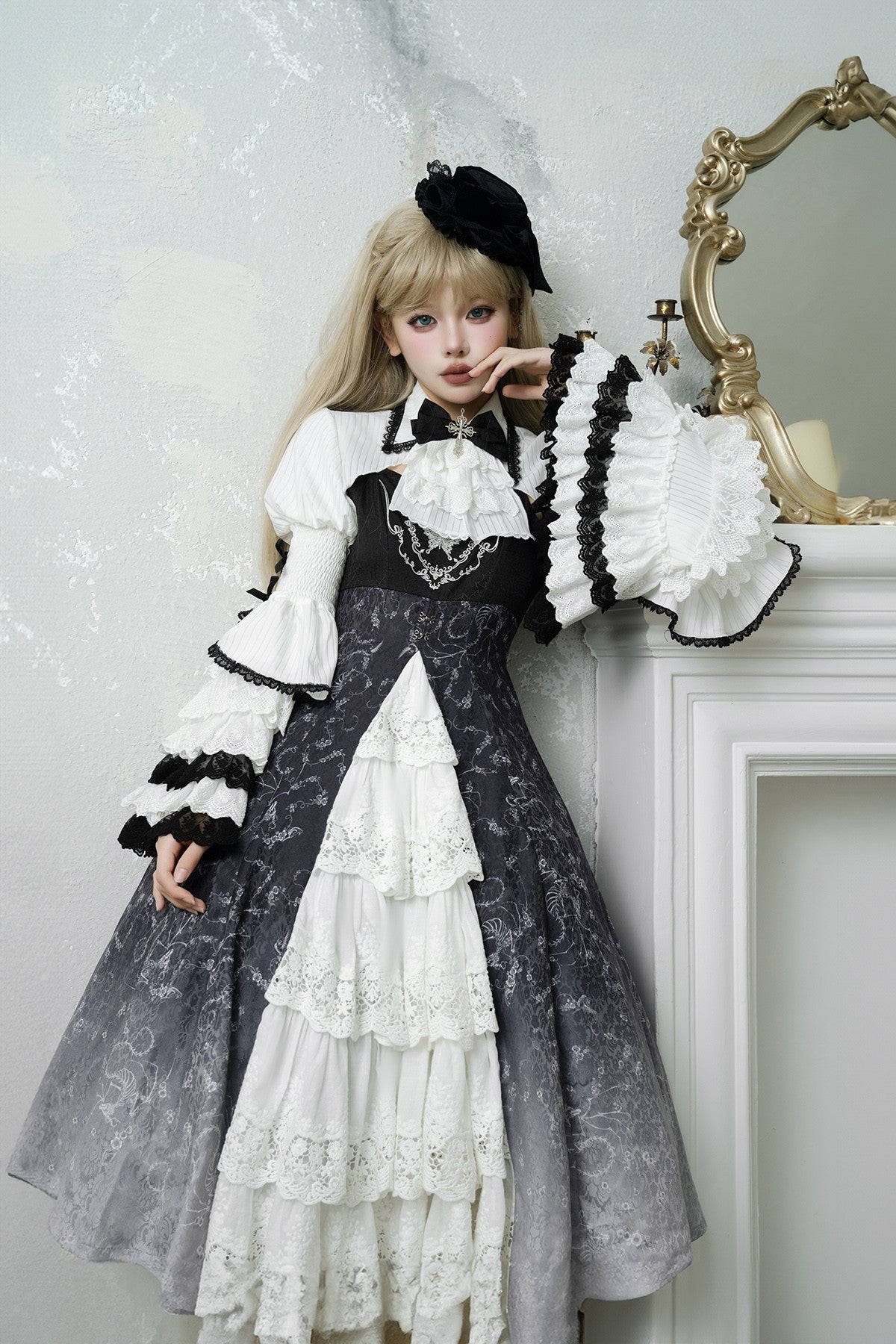 Lolita Vintage Lace Princess Dress
