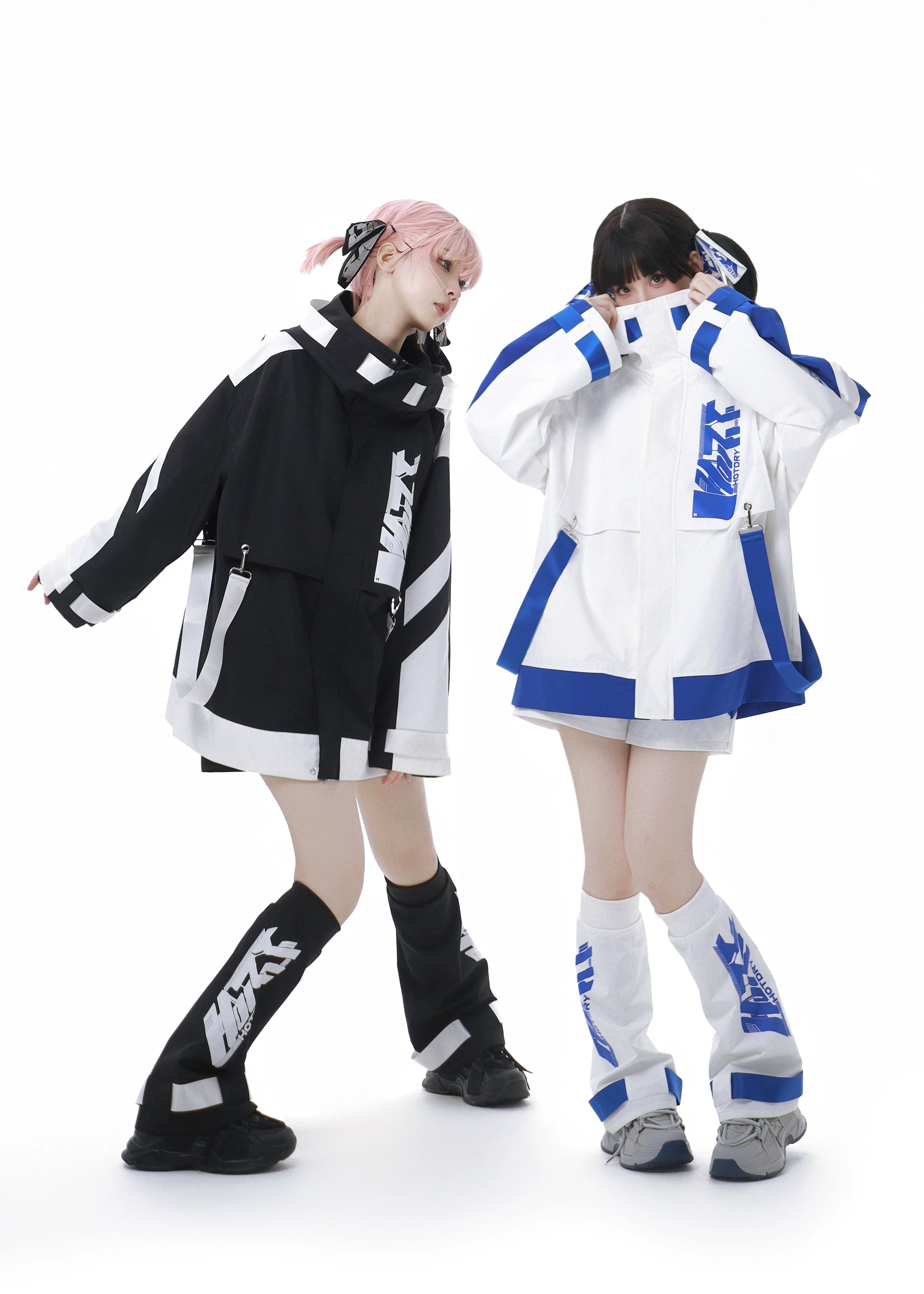 Stardust Code Techwear Short-Sleeve Jacket and Shorts Set
