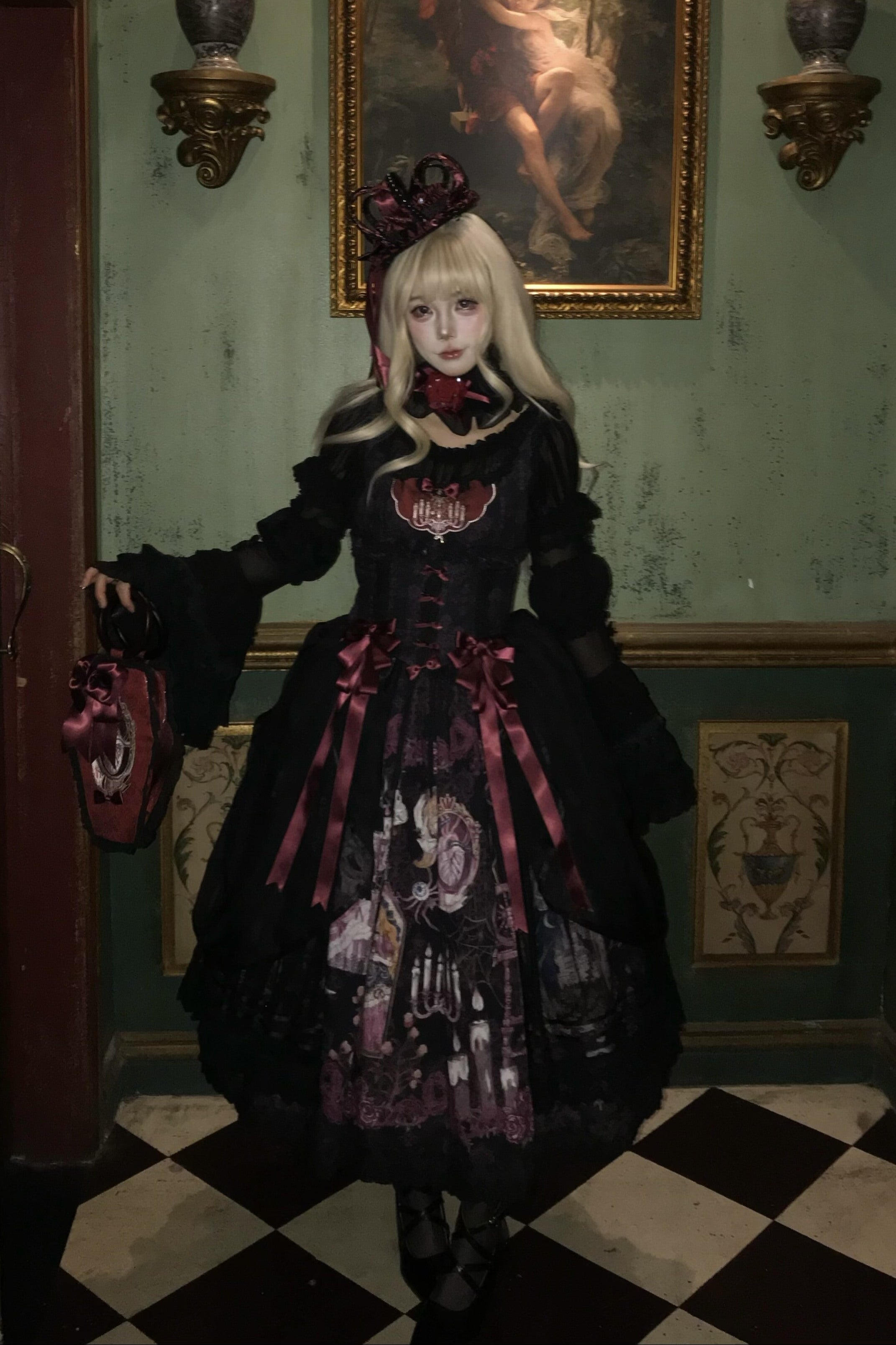 Sleeping Beauty Forest Fairy Tale Gothic Lolita JSK Dress